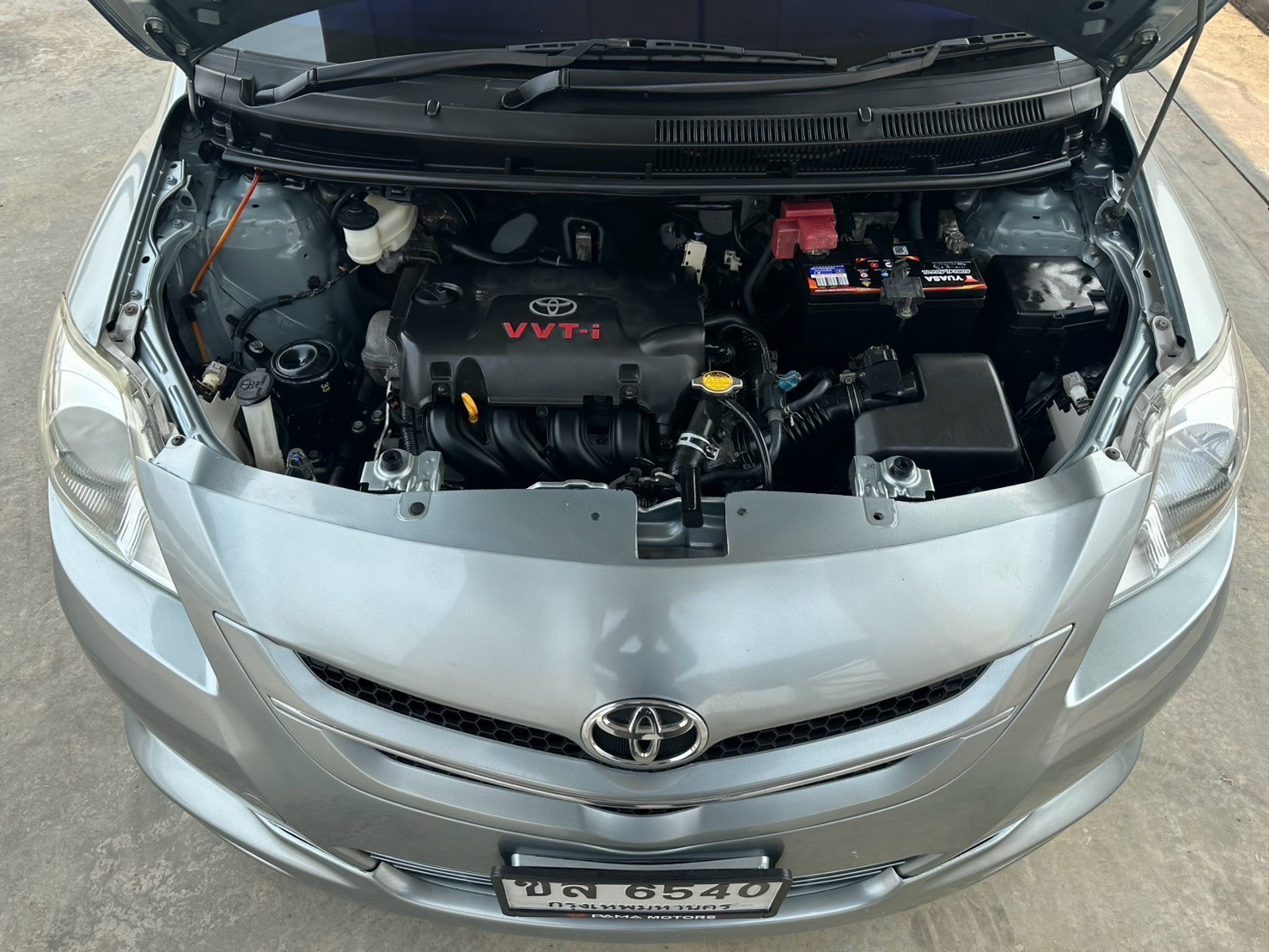 2008 Toyota Vios สีเทา (รูปที่ 19)