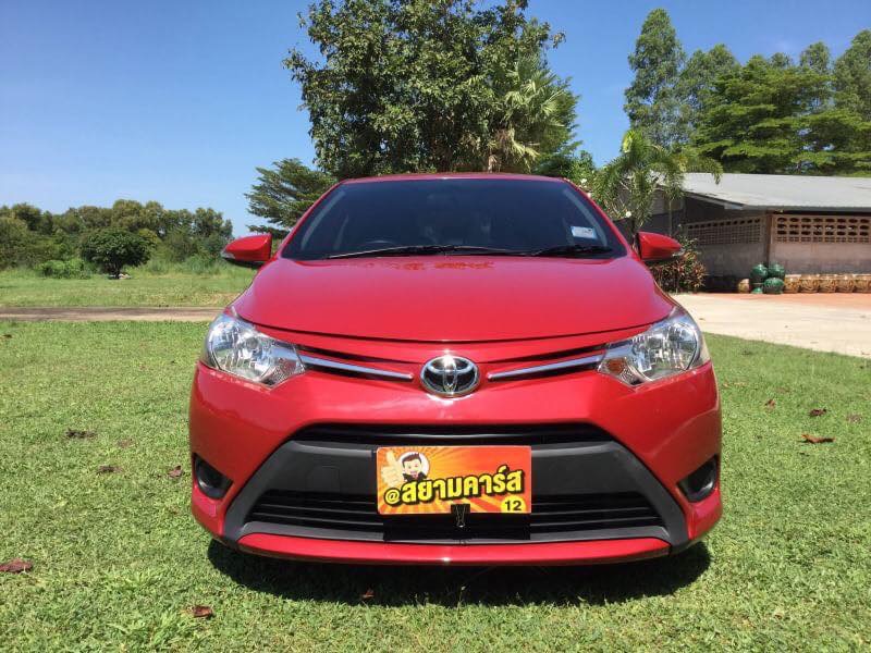 Toyota Vios ปี 2015 สีแดง (รูปที่ 2)