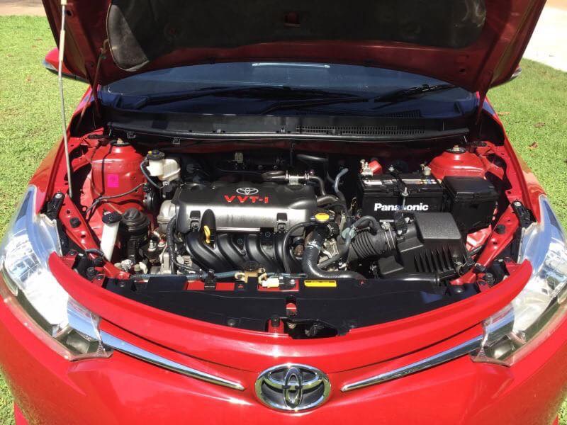 Toyota Vios ปี 2015 สีแดง (รูปที่ 16)