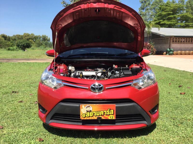 Toyota Vios ปี 2015 สีแดง (รูปที่ 17)