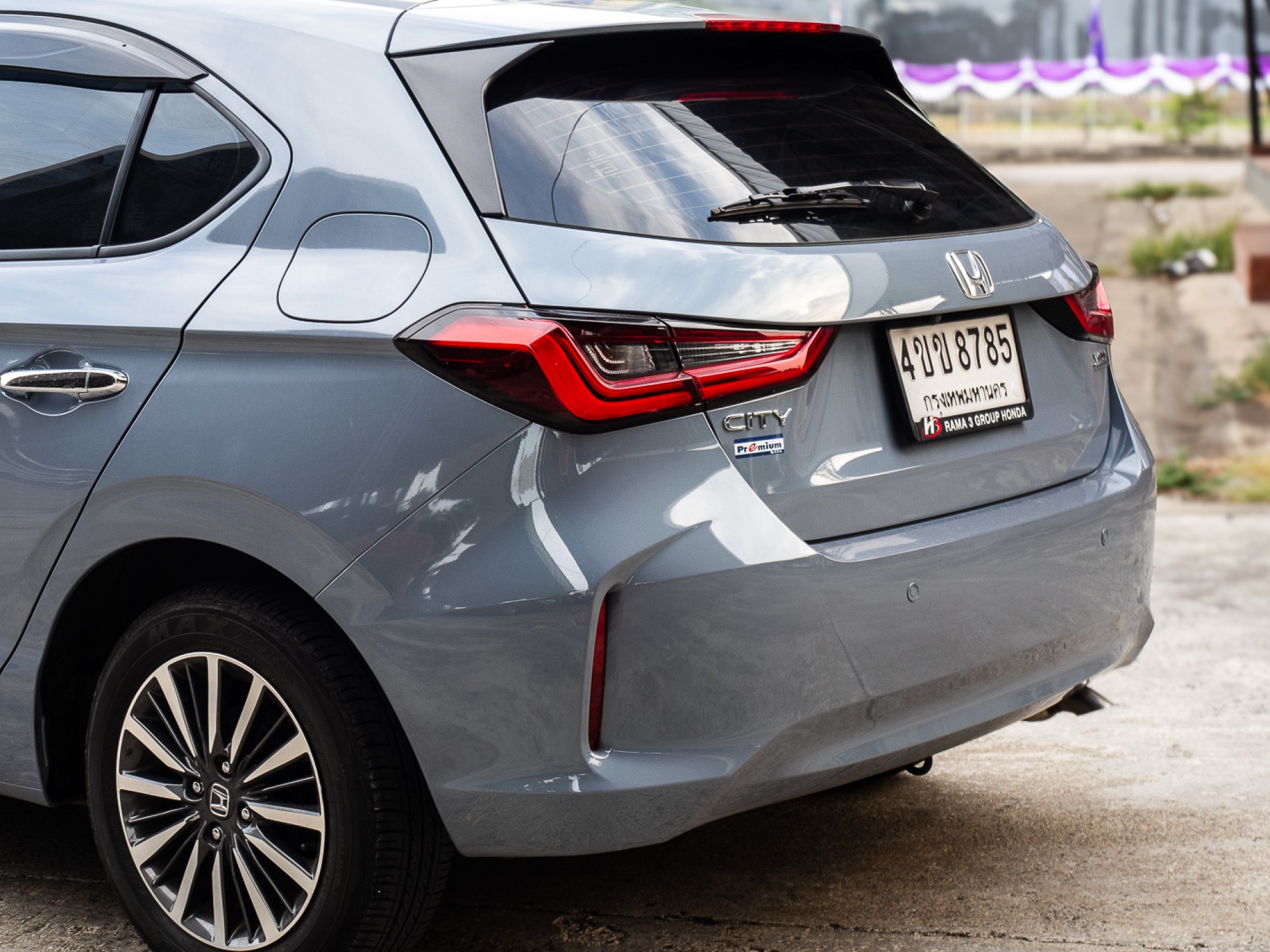 2023 Honda City Hatchback สีเทา (รูปที่ 21)