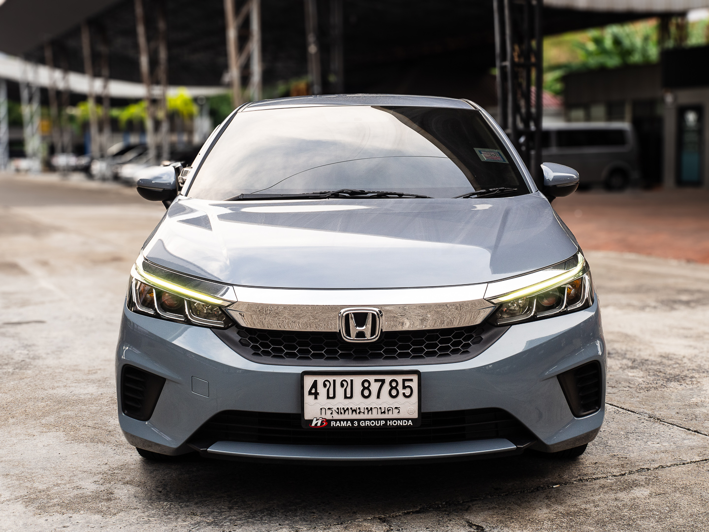 2023 Honda City Hatchback สีเทา (รูปที่ 2)