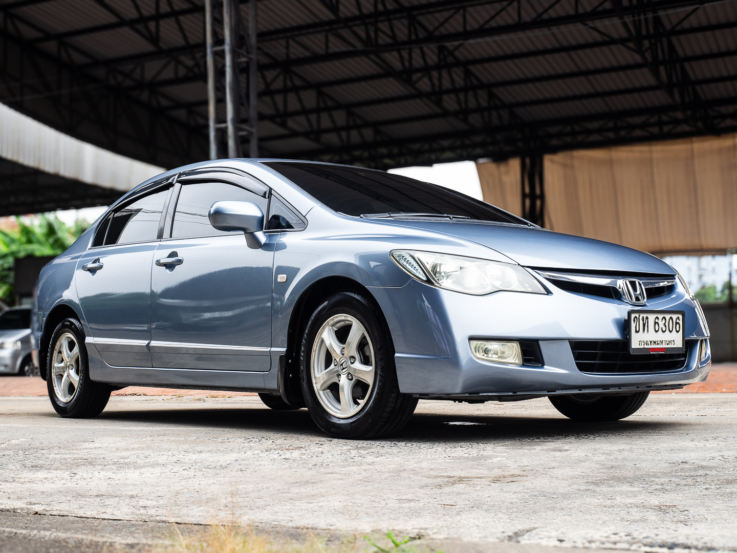 2007 Honda Civic FD สีเทา (รูปที่ 15)