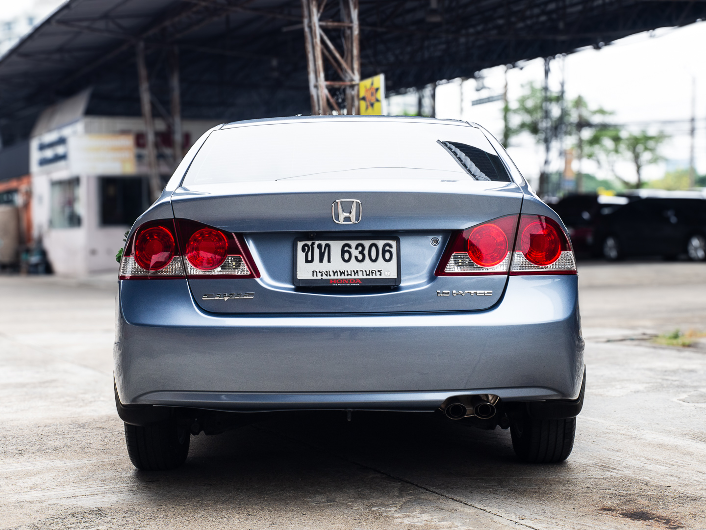 2007 Honda Civic FD สีเทา (รูปที่ 6)