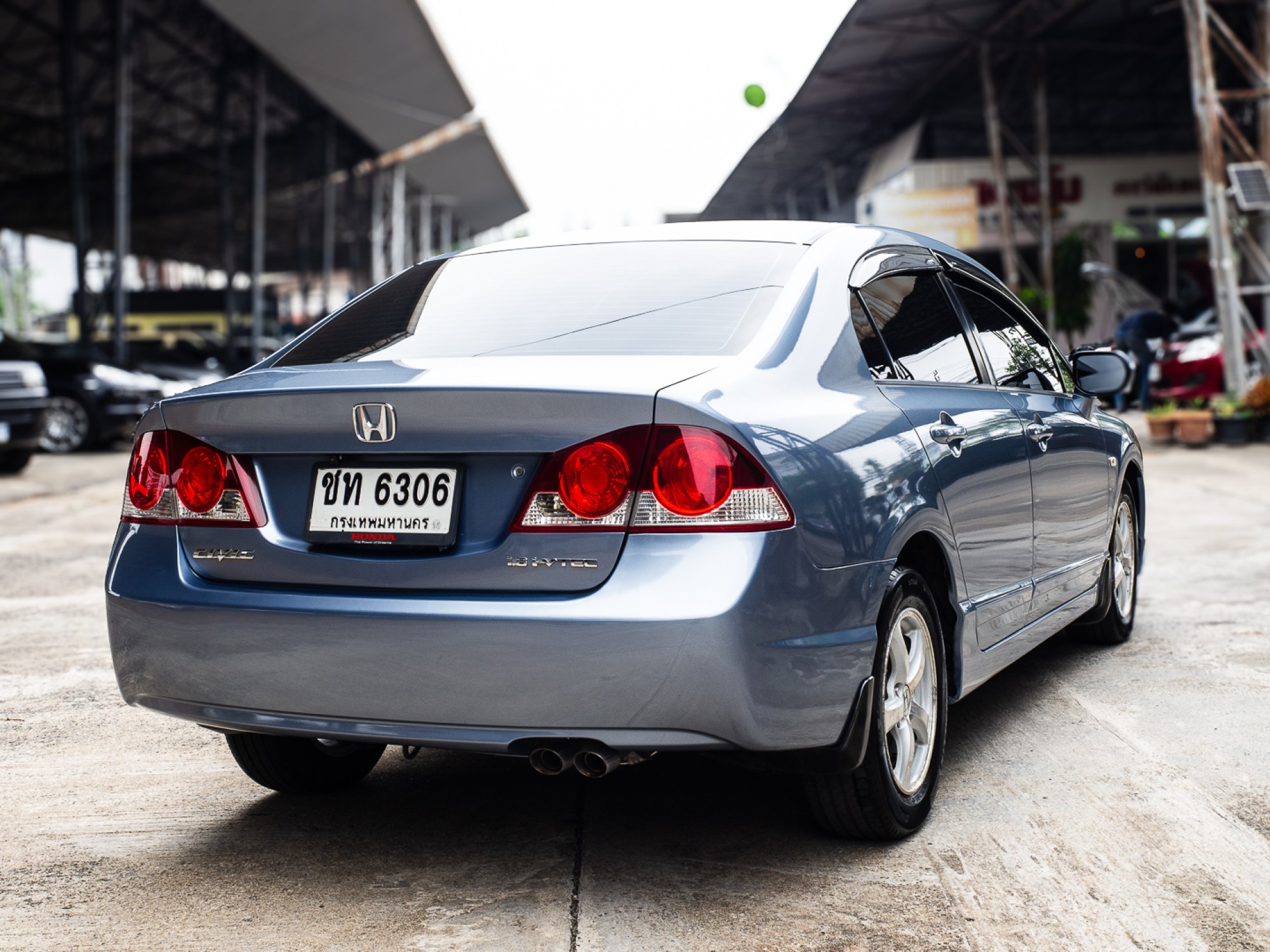 2007 Honda Civic FD สีเทา (รูปที่ 7)