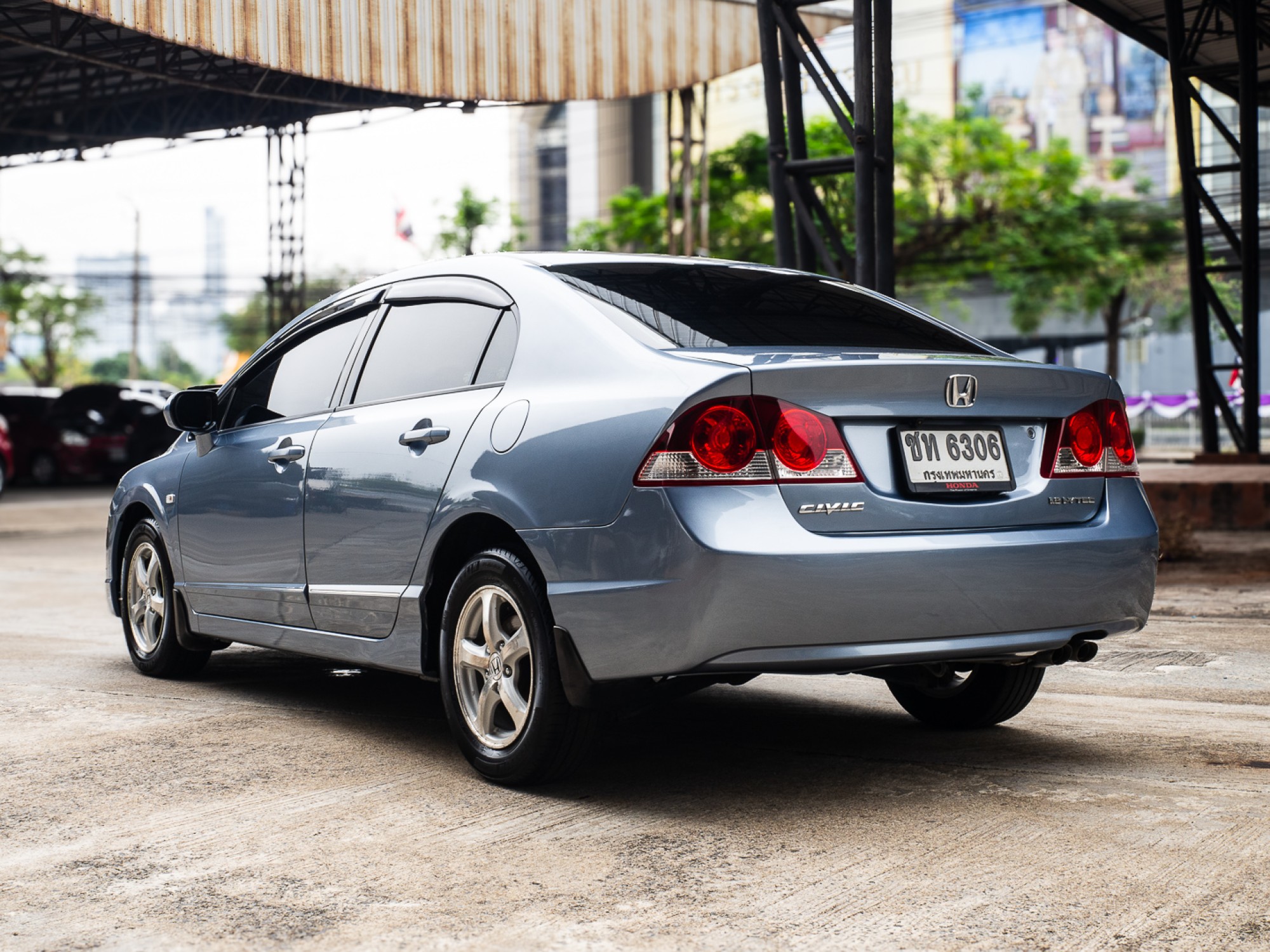2007 Honda Civic FD สีเทา (รูปที่ 5)