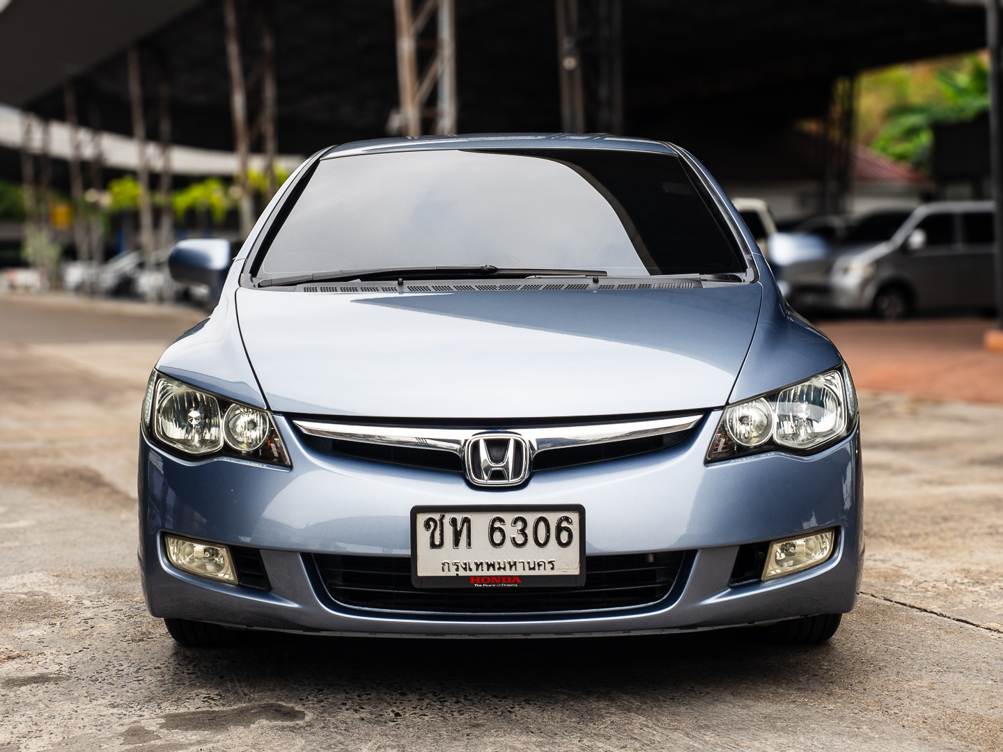 2007 Honda Civic FD สีเทา (รูปที่ 2)