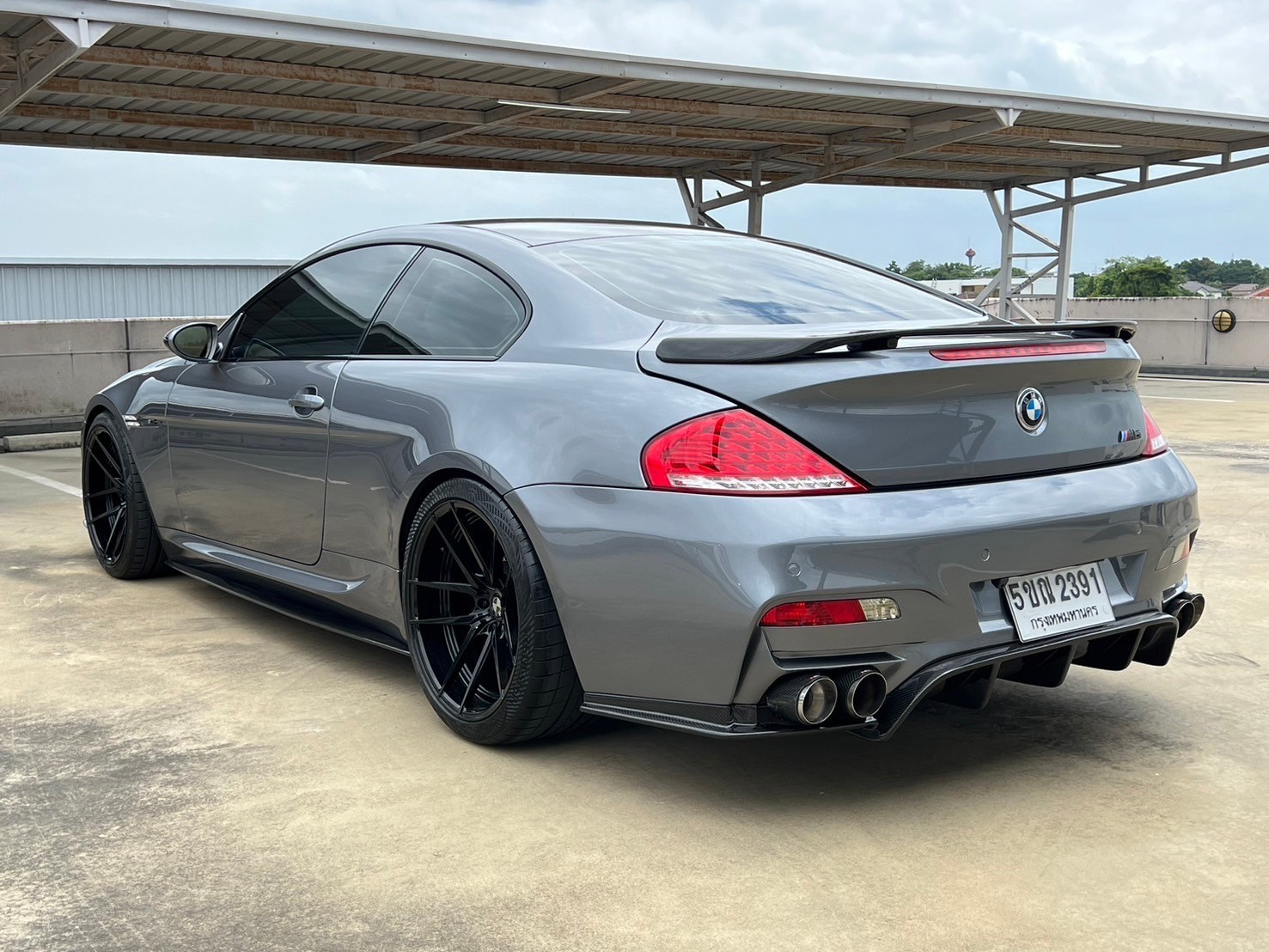 2008 BMW 6 Series Gen1 E63 650Ci สีเทา (รูปที่ 9)