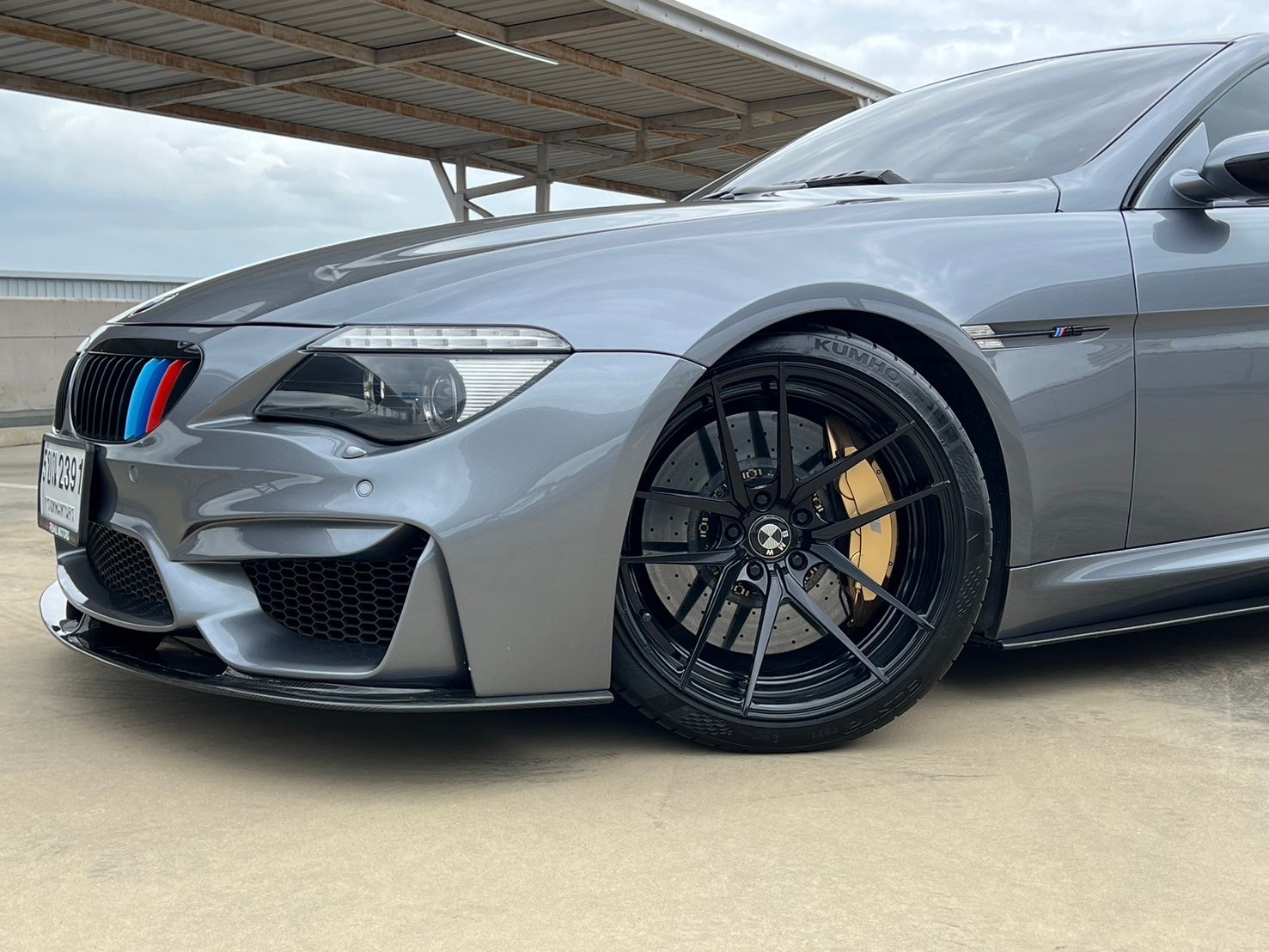 2008 BMW 6 Series Gen1 E63 650Ci สีเทา (รูปที่ 3)