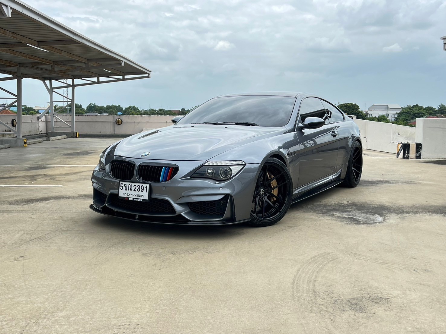 2008 BMW 6 Series Gen1 E63 650Ci สีเทา (รูปที่ 2)