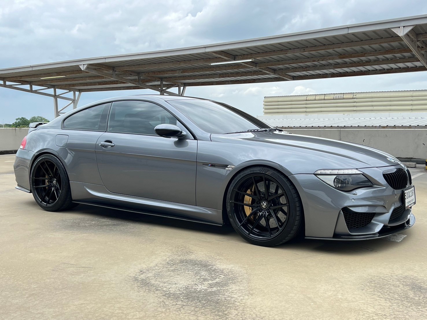 2008 BMW 6 Series Gen1 E63 650Ci สีเทา (รูปที่ 5)