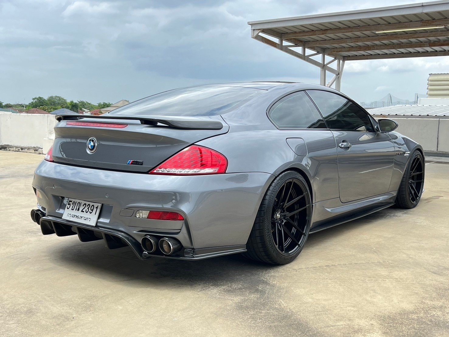 2008 BMW 6 Series Gen1 E63 650Ci สีเทา (รูปที่ 8)