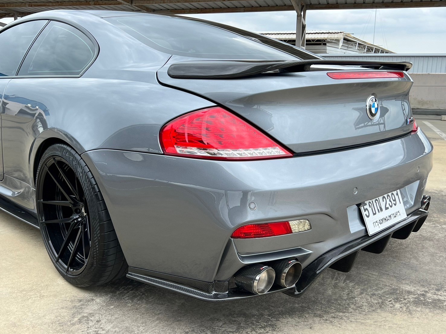 2008 BMW 6 Series Gen1 E63 650Ci สีเทา (รูปที่ 12)