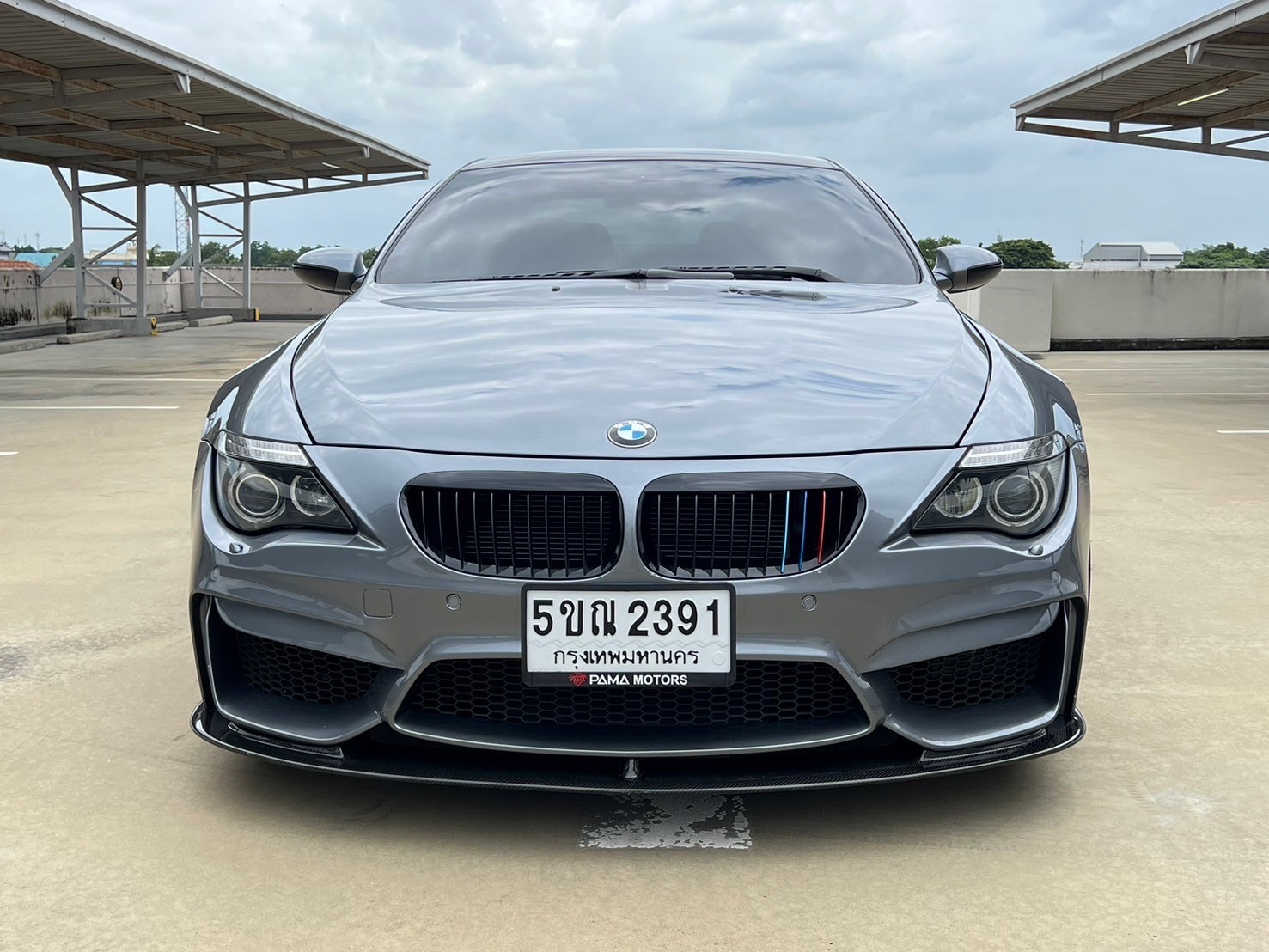2008 BMW 6 Series Gen1 E63 650Ci สีเทา (รูปที่ 4)