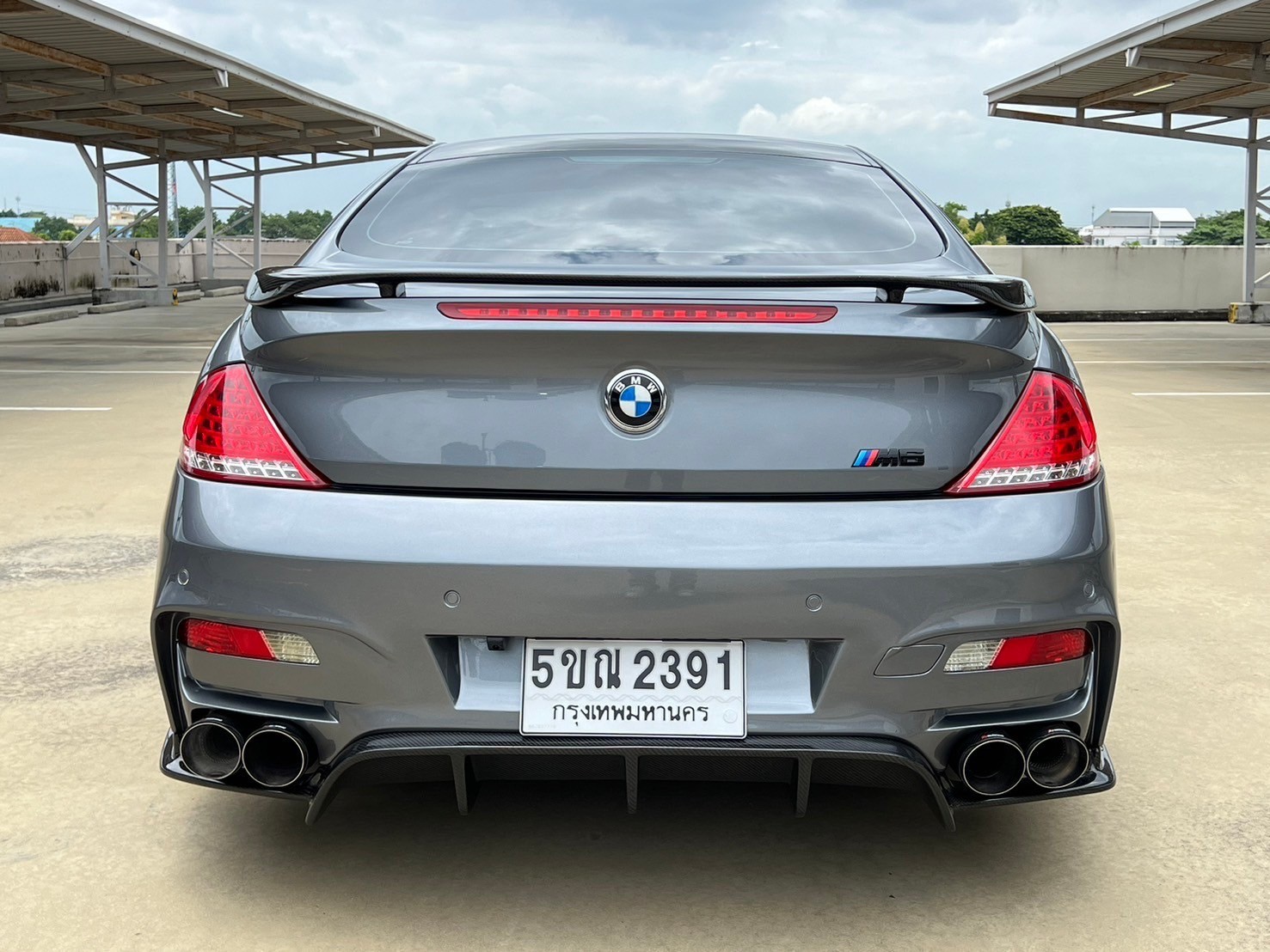 2008 BMW 6 Series Gen1 E63 650Ci สีเทา (รูปที่ 10)