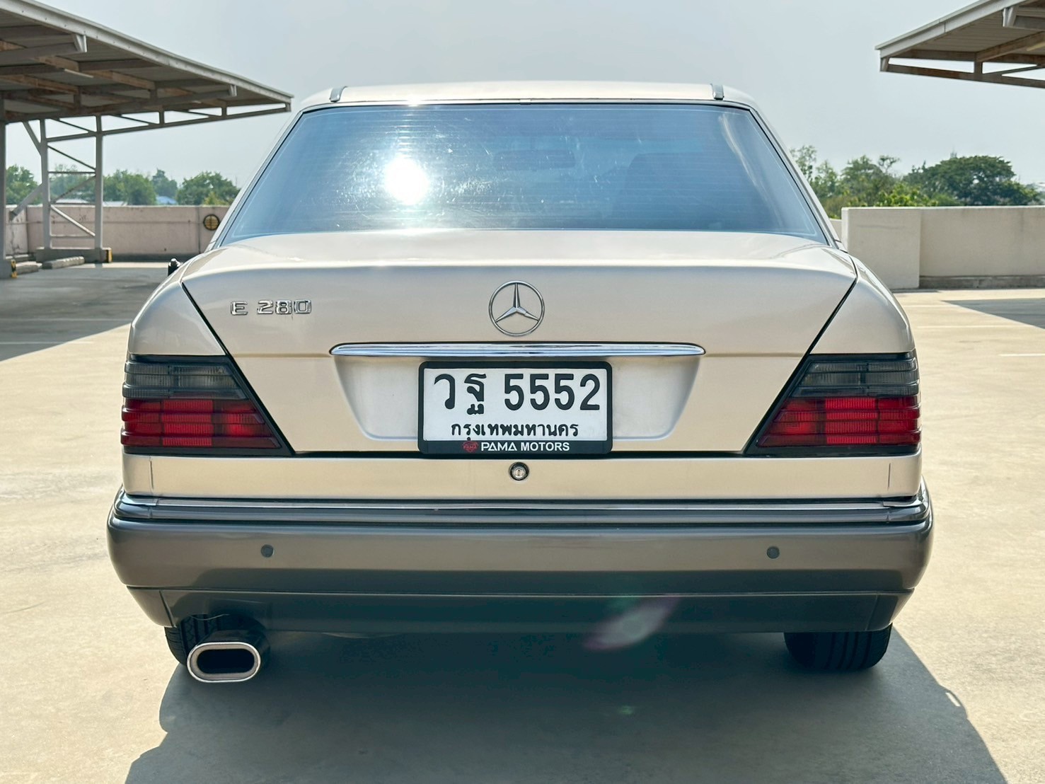 1995 Mercedes-Benz E-Class W124 280E สีน้ำตาล (รูปที่ 9)