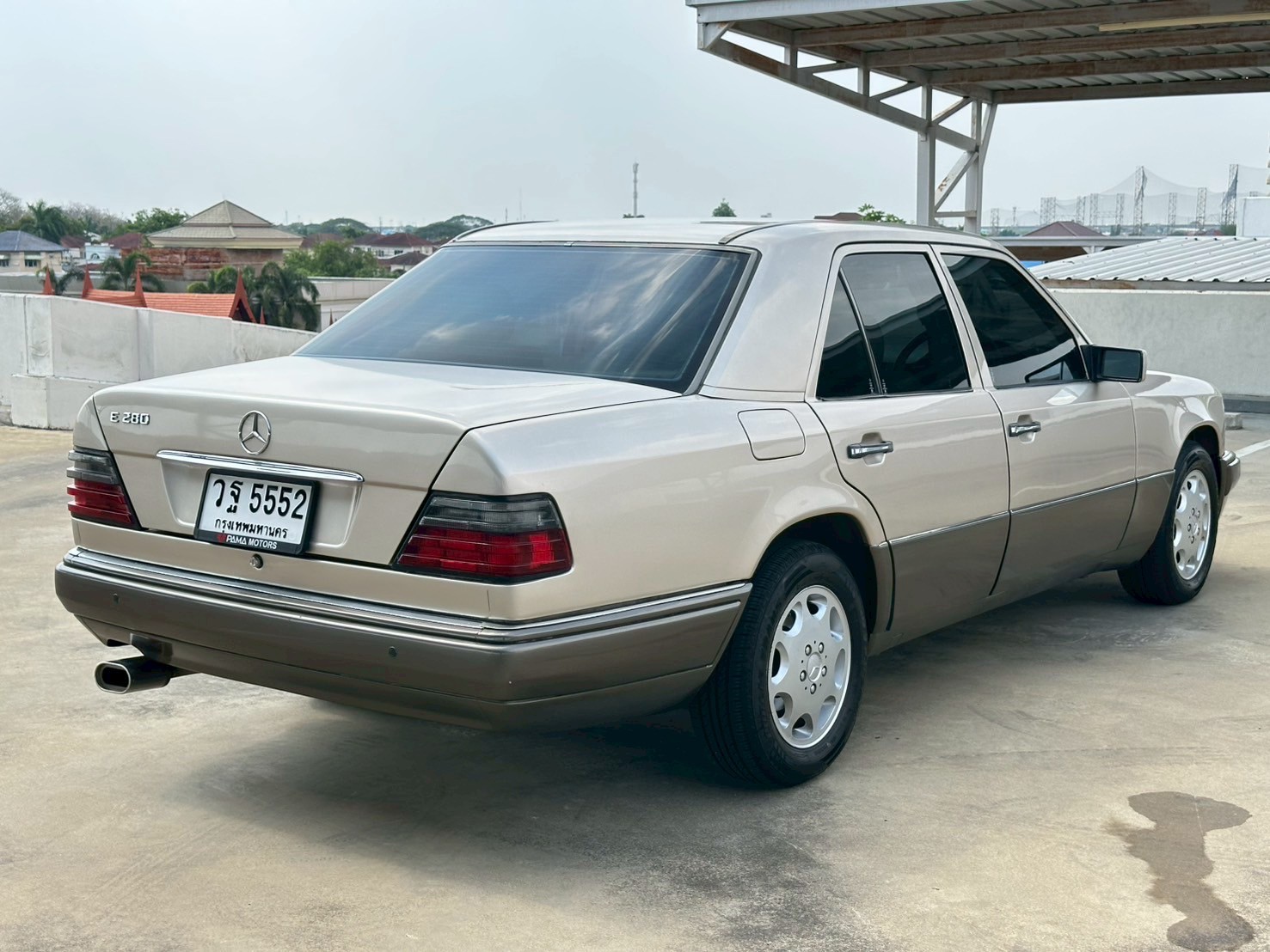 1995 Mercedes-Benz E-Class W124 280E สีน้ำตาล (รูปที่ 7)