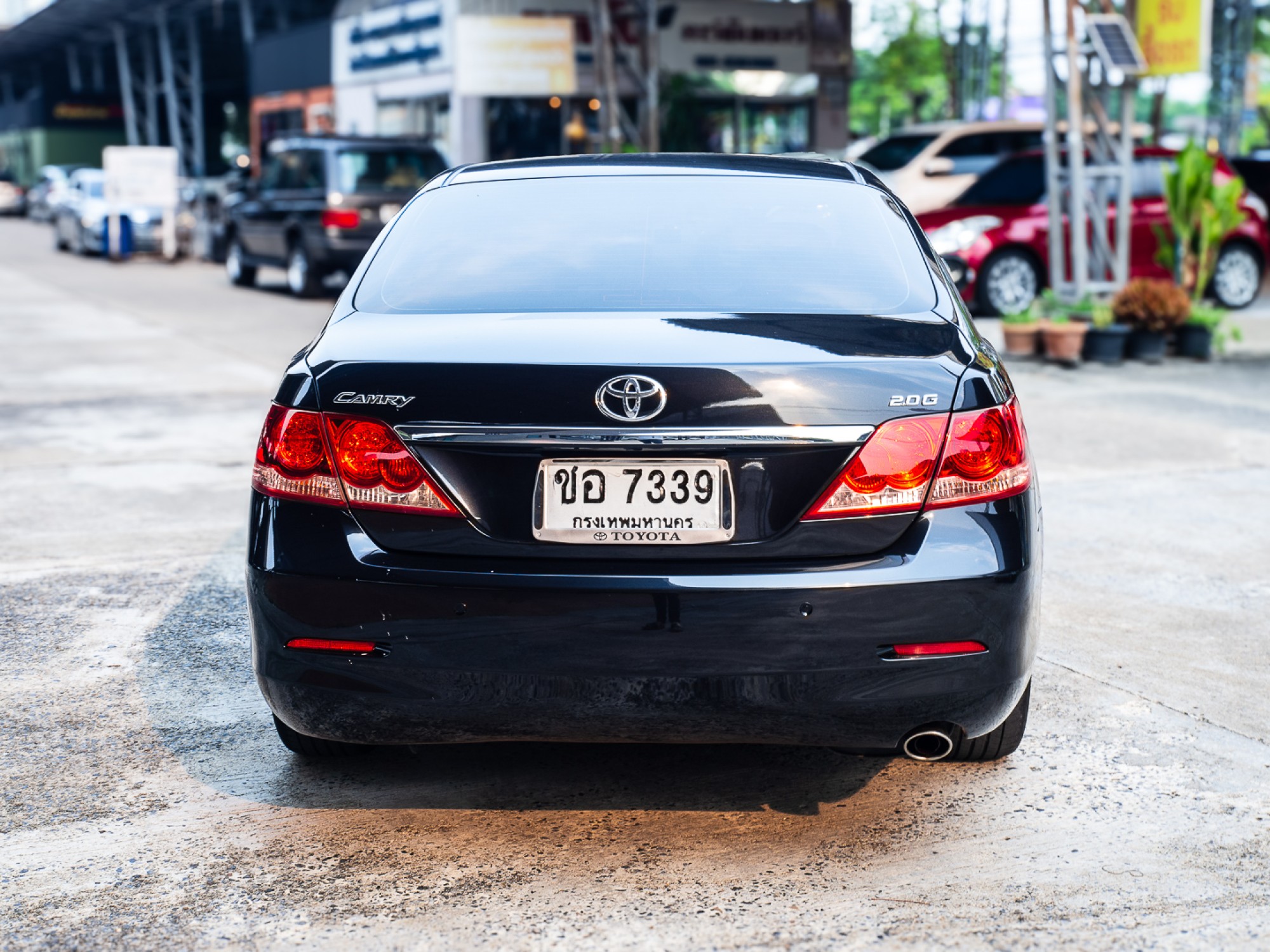2008 Toyota Camry สีดำ (รูปที่ 6)