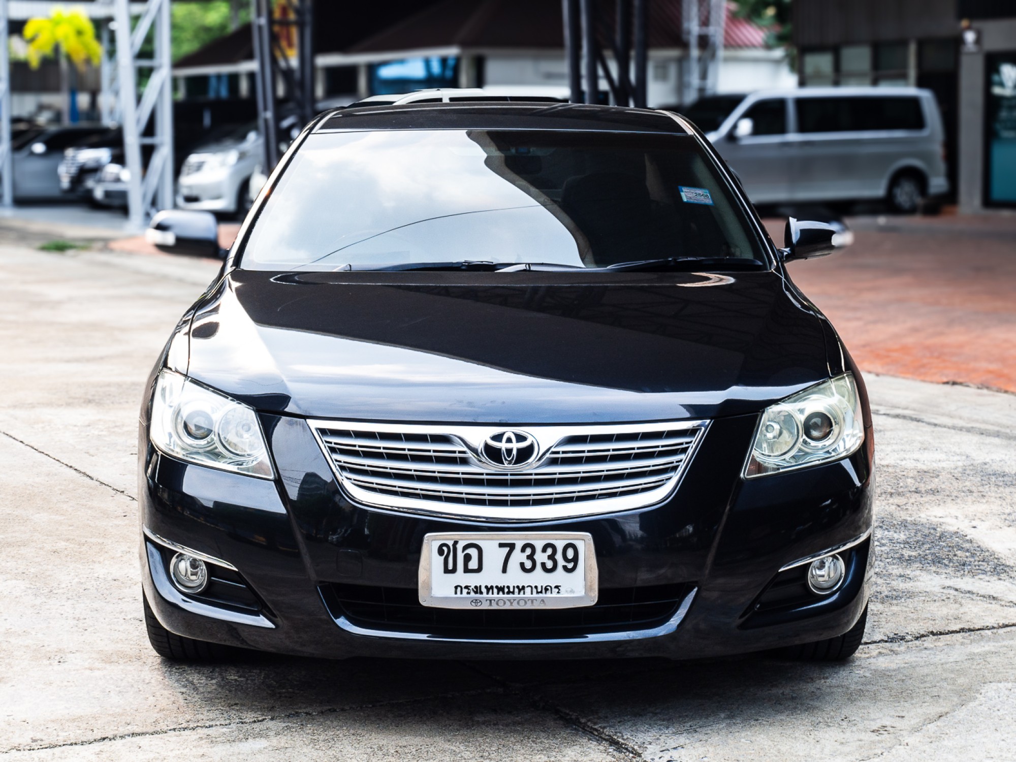 2008 Toyota Camry สีดำ (รูปที่ 2)