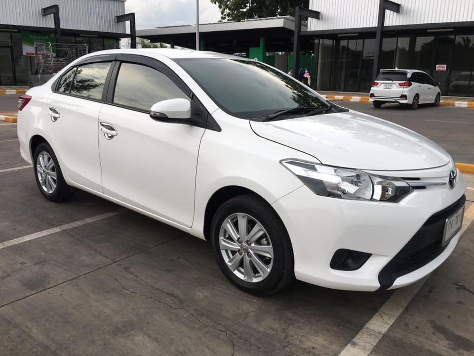 Toyota Vios ปี 2015 สีขาว (รูปที่ 7)