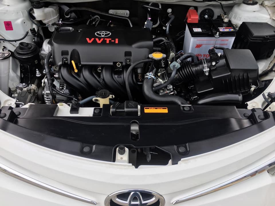Toyota Vios ปี 2015 สีขาว (รูปที่ 6)
