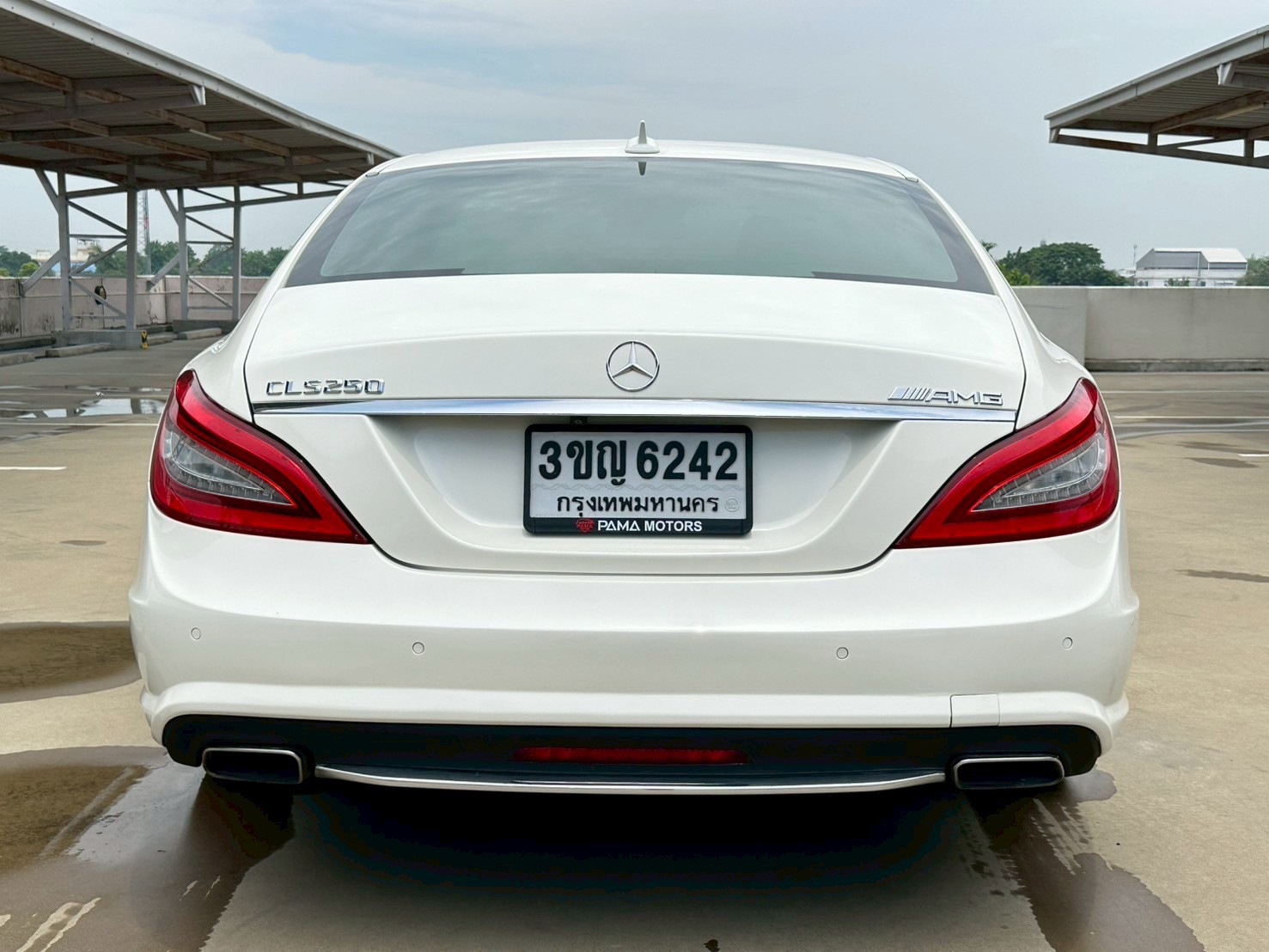 2012 Mercedes-Benz CLS-Class W218 CLS250 สีขาว (รูปที่ 9)