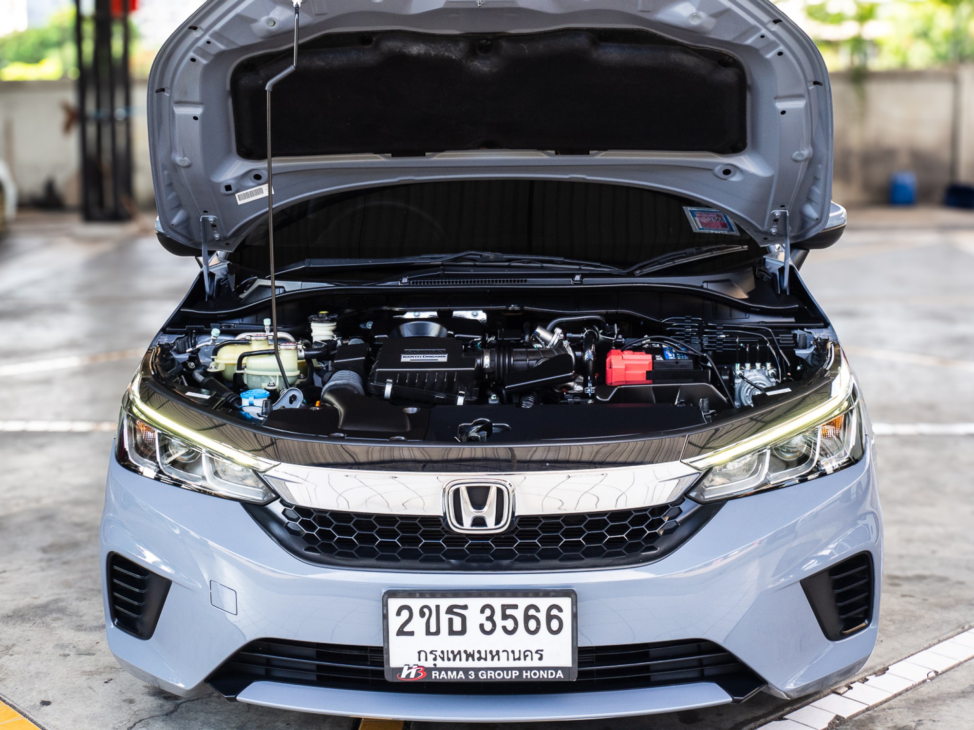 2021 Honda City Hatchback สีเทา (รูปที่ 19)