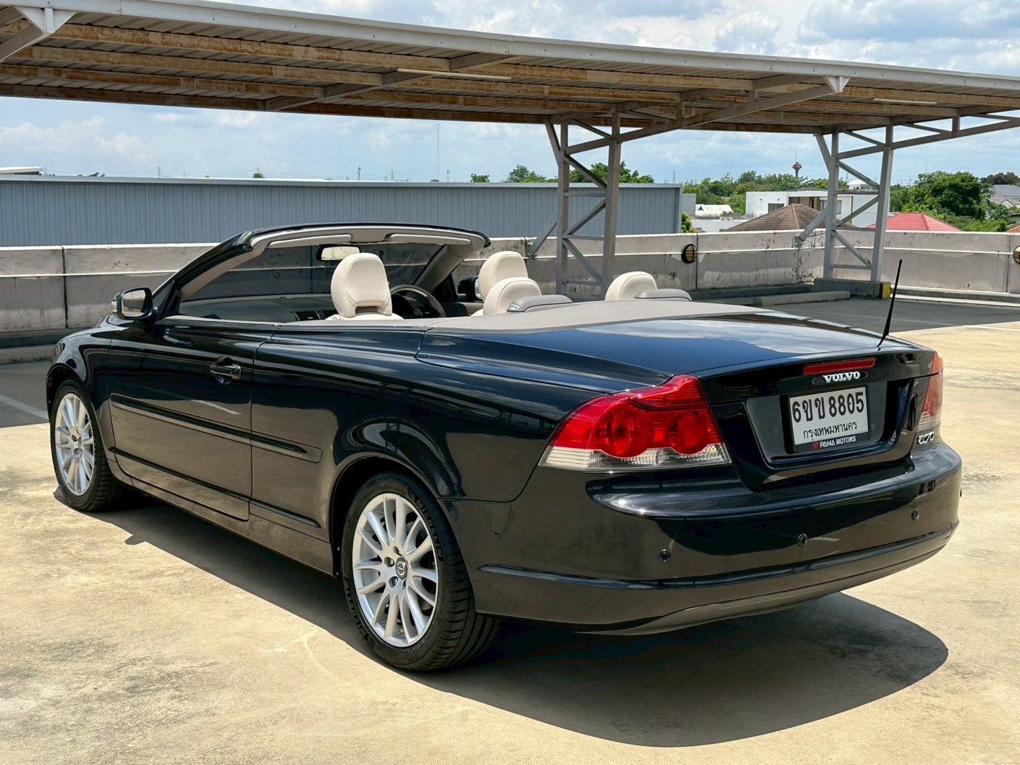 2008 Volvo C70 สีดำ (รูปที่ 8)