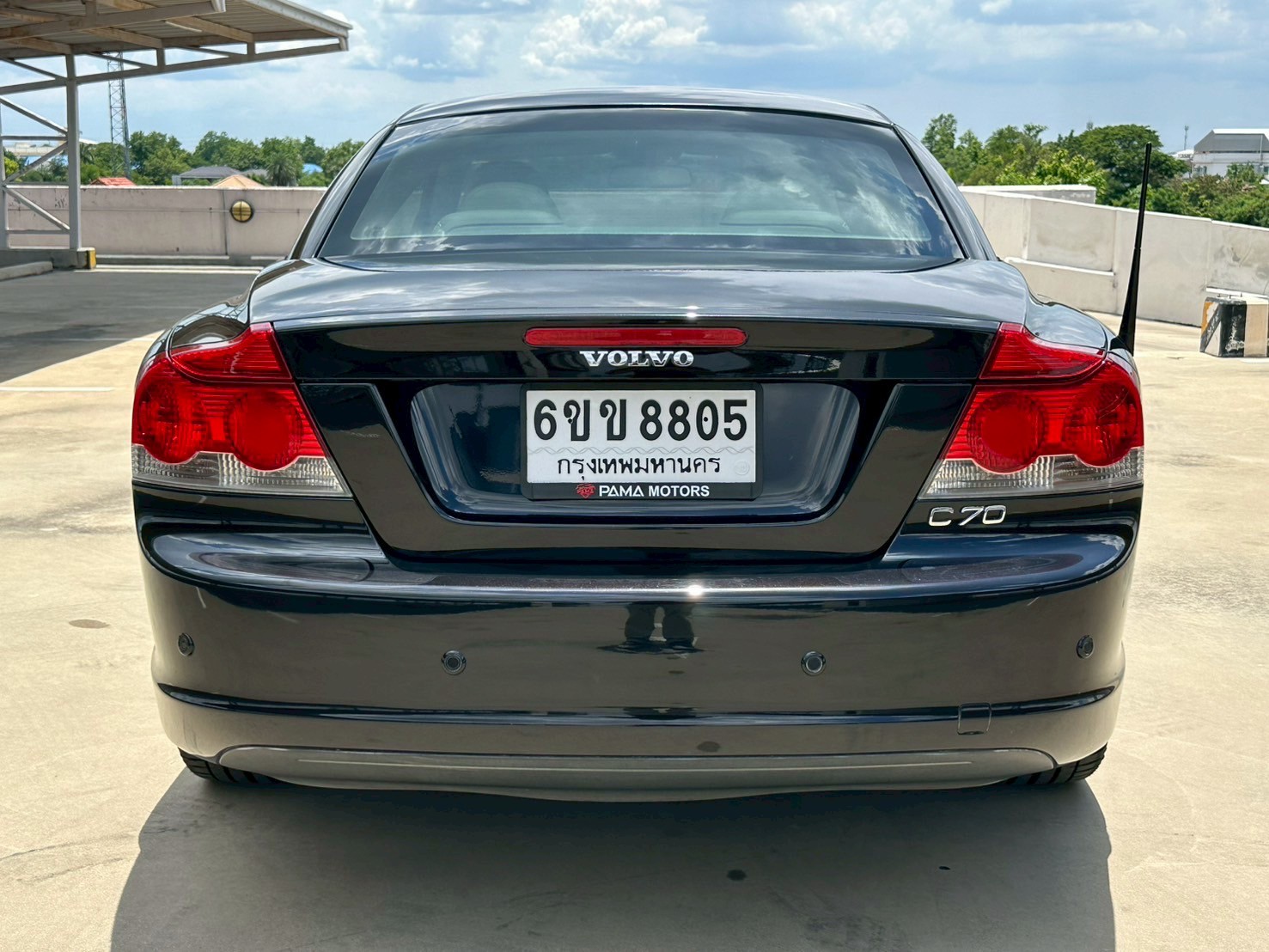 2008 Volvo C70 สีดำ (รูปที่ 9)