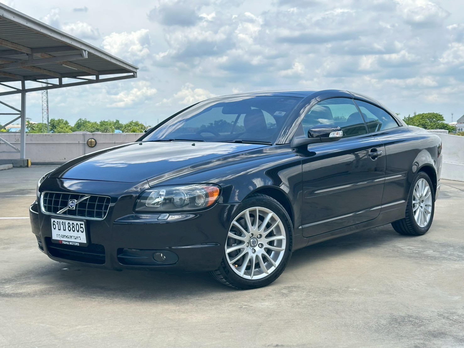 2008 Volvo C70 สีดำ (รูปที่ 2)