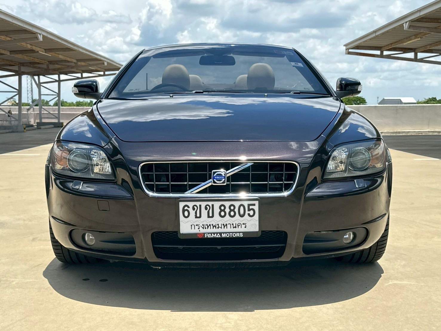 2008 Volvo C70 สีดำ (รูปที่ 4)