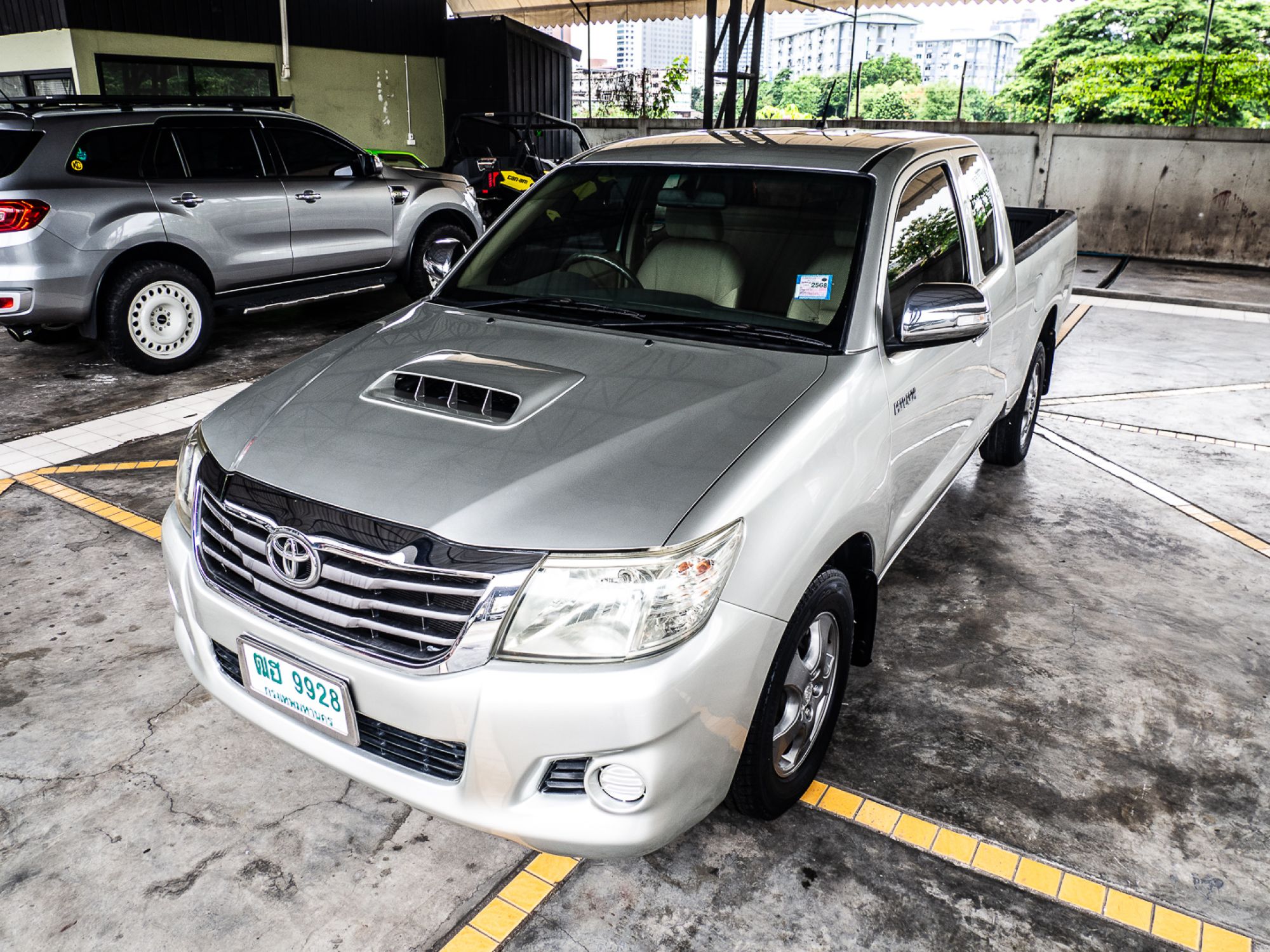 2013 Toyota Hilux Vigo Extra cab สีทอง (รูปที่ 18)