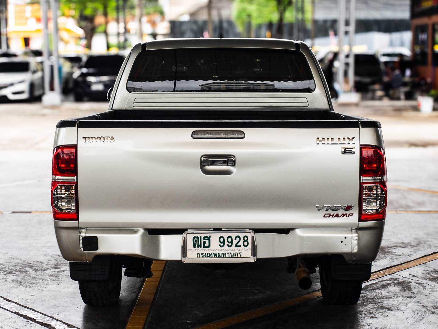 2013 Toyota Hilux Vigo Extra cab สีทอง (รูปที่ 6)