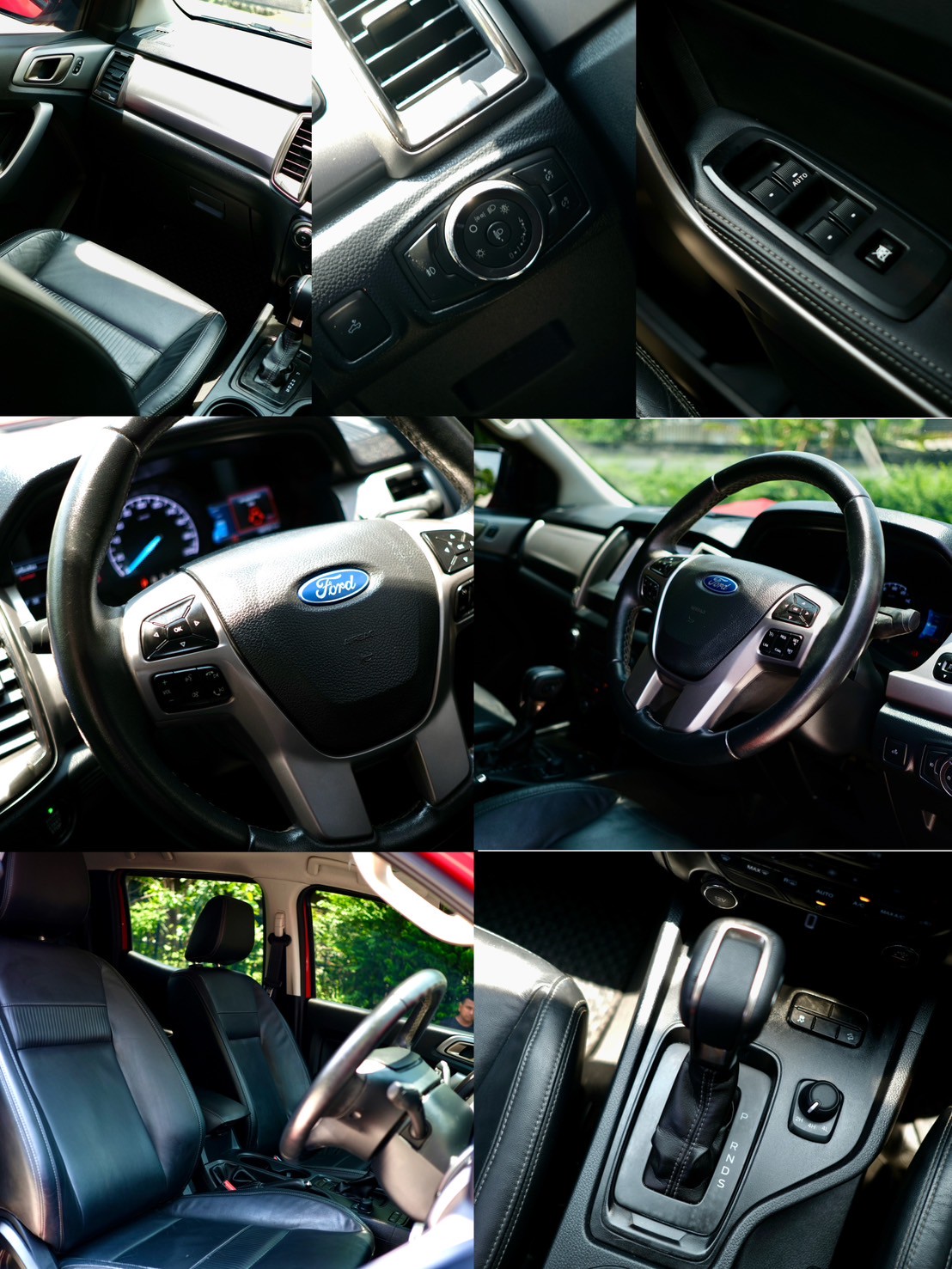 Ford Ranger 2.0 Double cab 4WD Limited ปี2020 สีแดง ออโต้ ดีเซล ไมล์ 5x,xxx km. (รูปที่ 3)