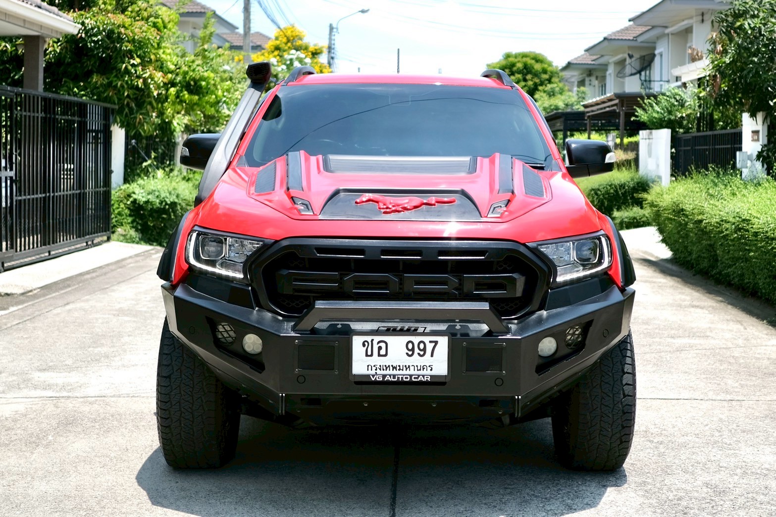 Ford Ranger 2.0 Double cab 4WD Limited ปี2020 สีแดง ออโต้ ดีเซล ไมล์ 5x,xxx km. (รูปที่ 18)
