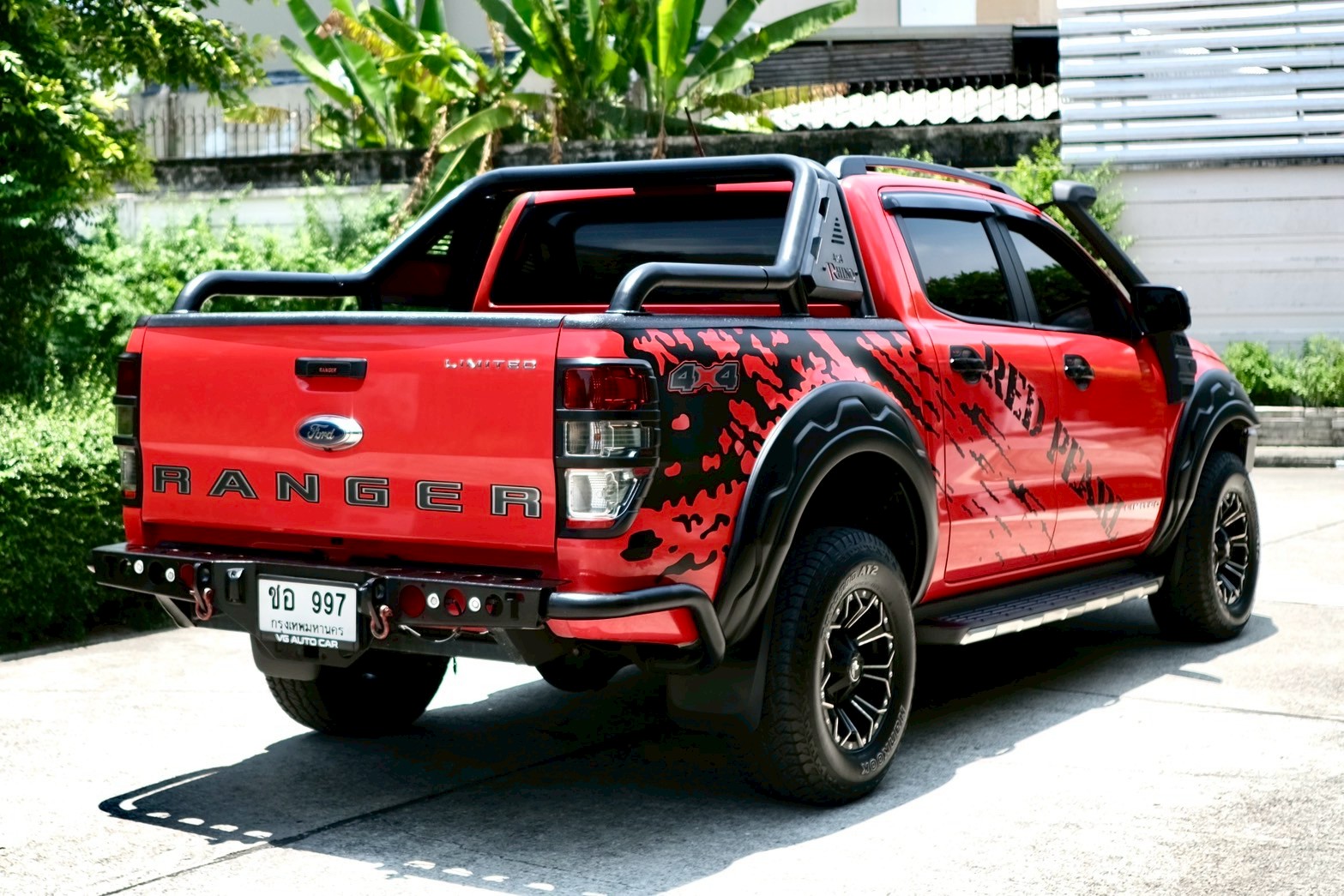 Ford Ranger 2.0 Double cab 4WD Limited ปี2020 สีแดง ออโต้ ดีเซล ไมล์ 5x,xxx km. (รูปที่ 11)