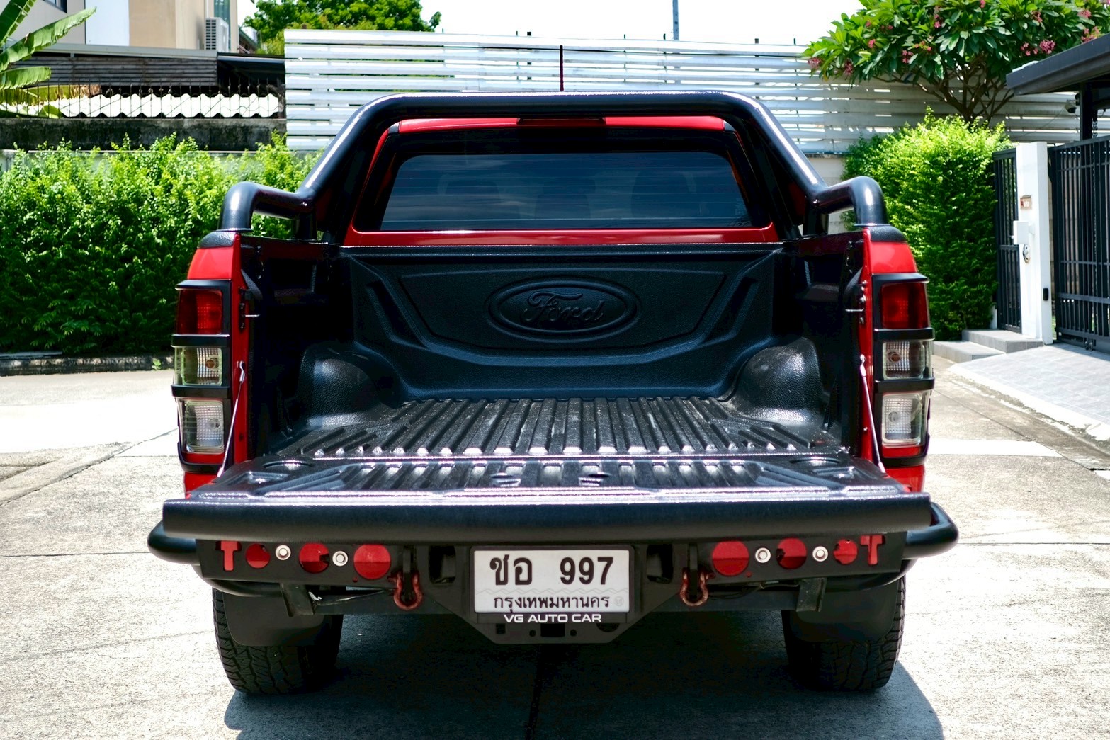 Ford Ranger 2.0 Double cab 4WD Limited ปี2020 สีแดง ออโต้ ดีเซล ไมล์ 5x,xxx km. (รูปที่ 7)