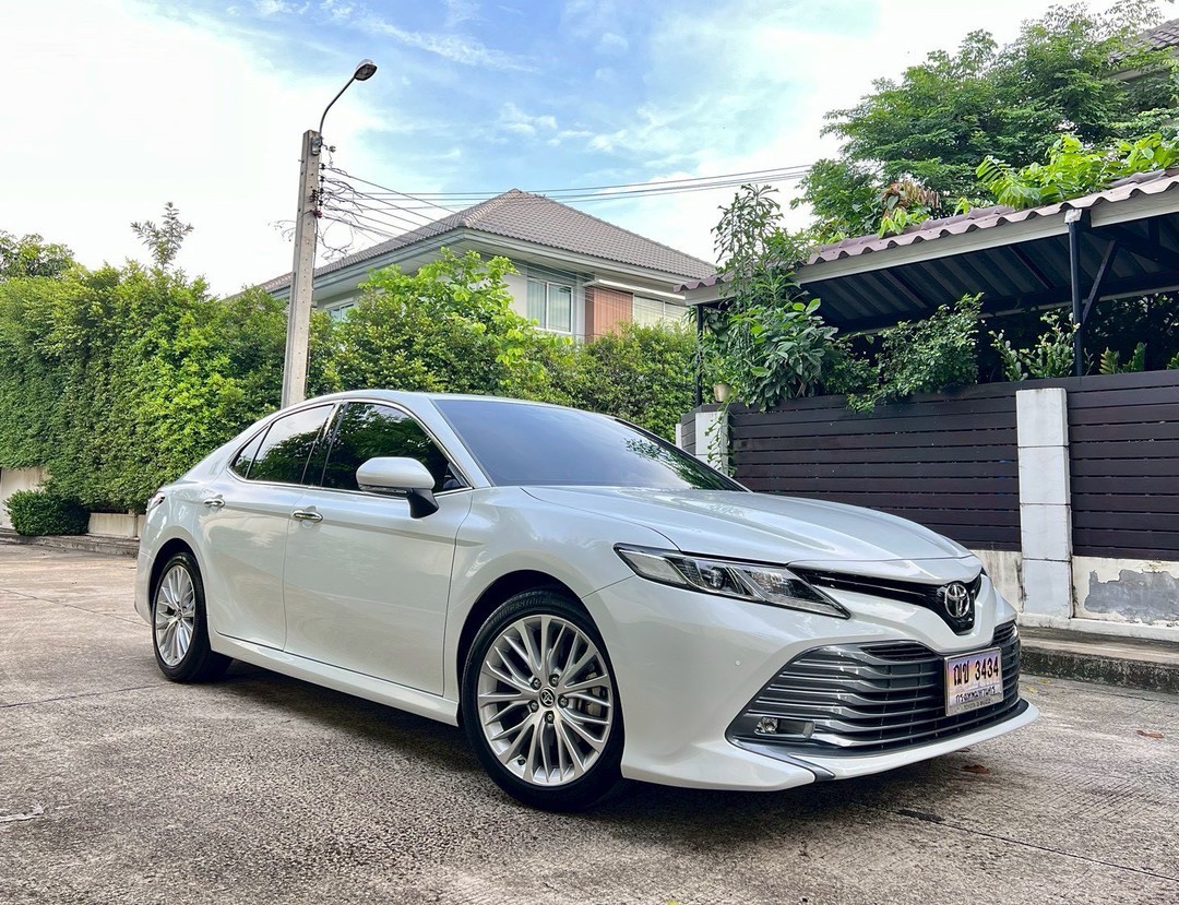 TOYOTA #CAMRY 2.5 G ปี 2021 Top Sunroof สีขาวมุก (รูปที่ 21)