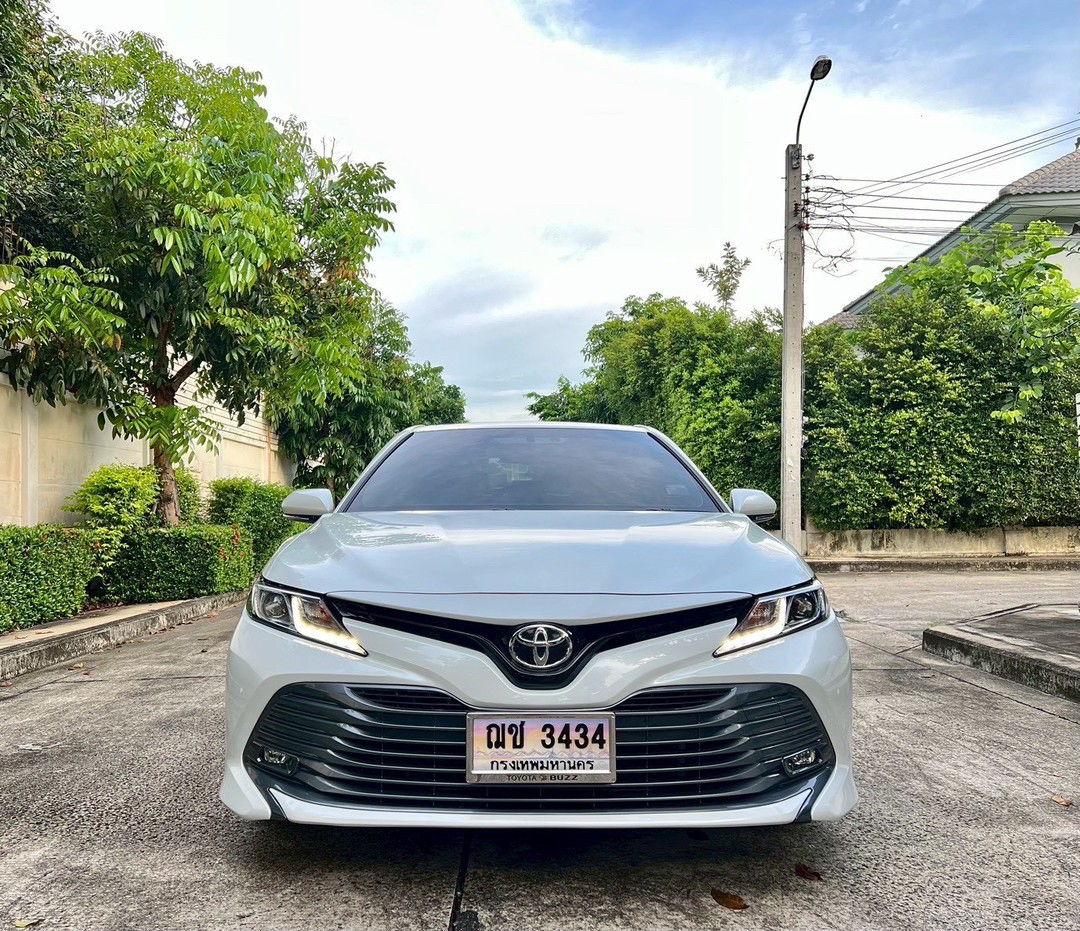 TOYOTA #CAMRY 2.5 G ปี 2021 Top Sunroof สีขาวมุก (รูปที่ 2)