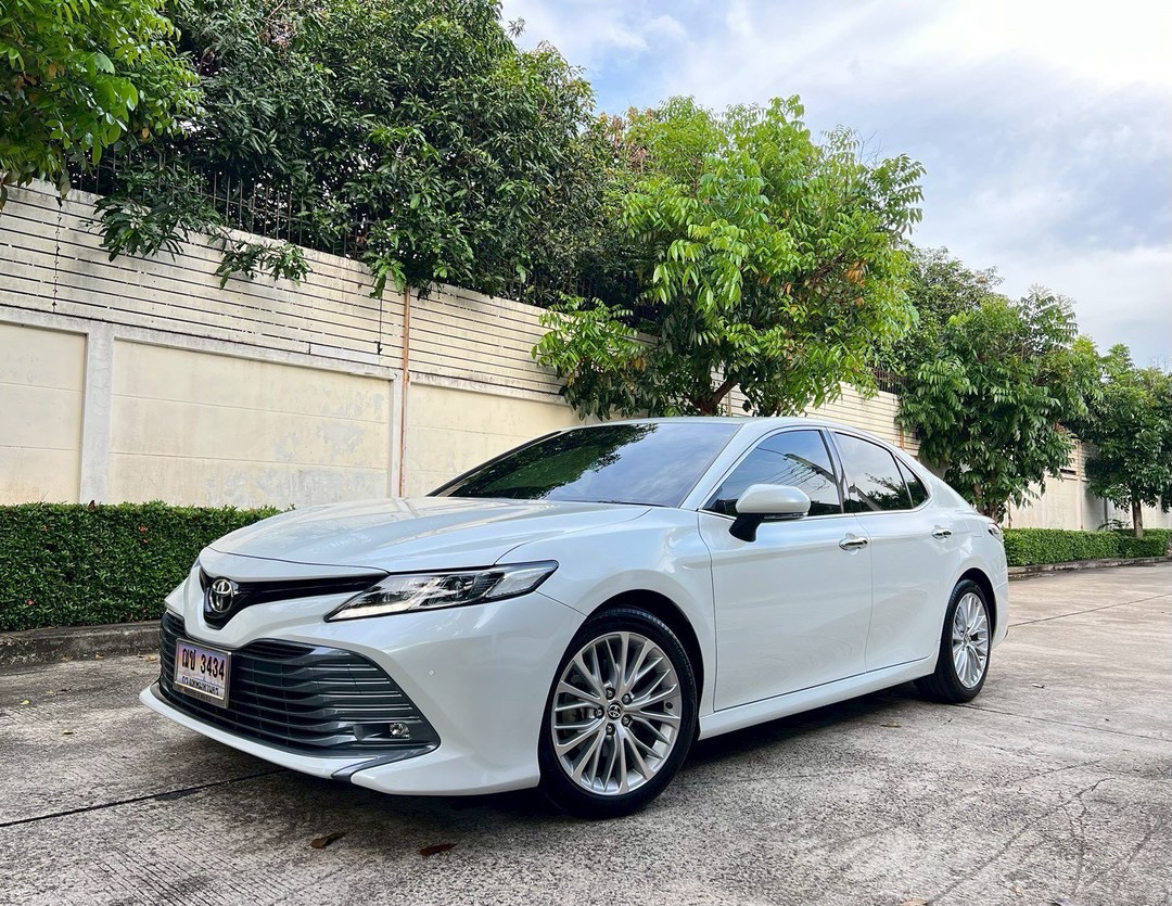 TOYOTA #CAMRY 2.5 G ปี 2021 Top Sunroof สีขาวมุก (รูปที่ 19)