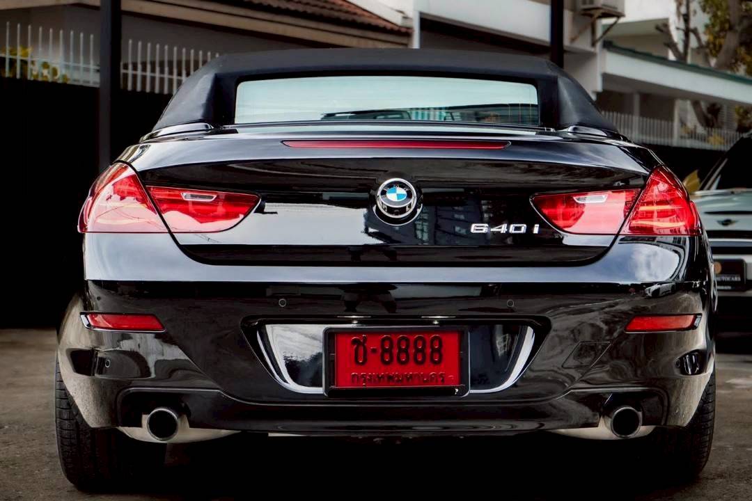 #BMW #640i Sport Convertible ( F12 ) auto ไมล์ 50,000 กม. (รูปที่ 2)