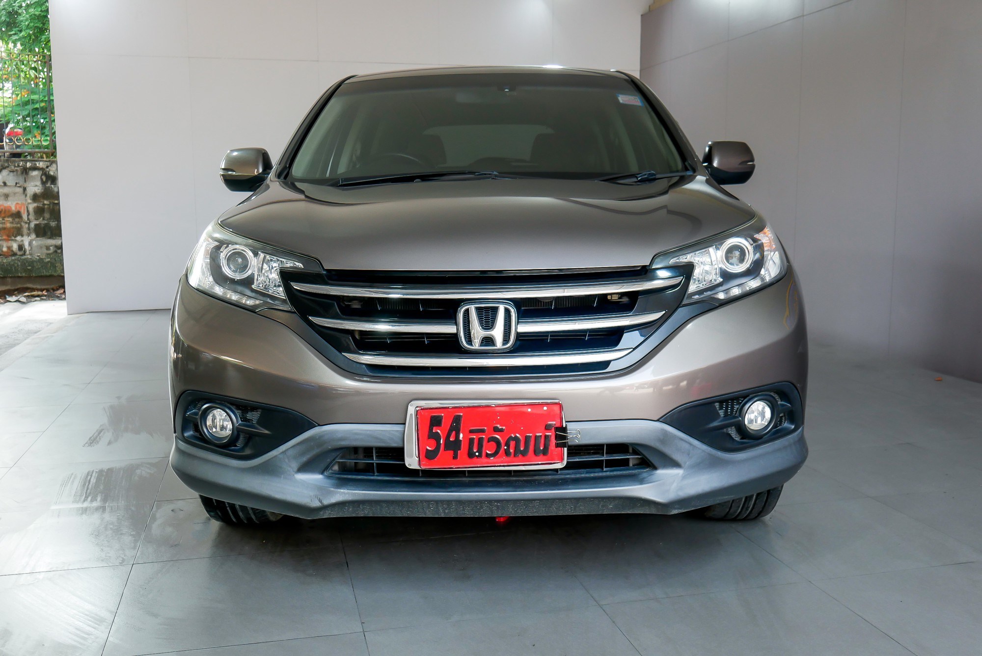 HONDA CR-V G4 2.4 EL NAVI 4WD. AT ปี2013 สีน้ำตาล (รูปที่ 2)