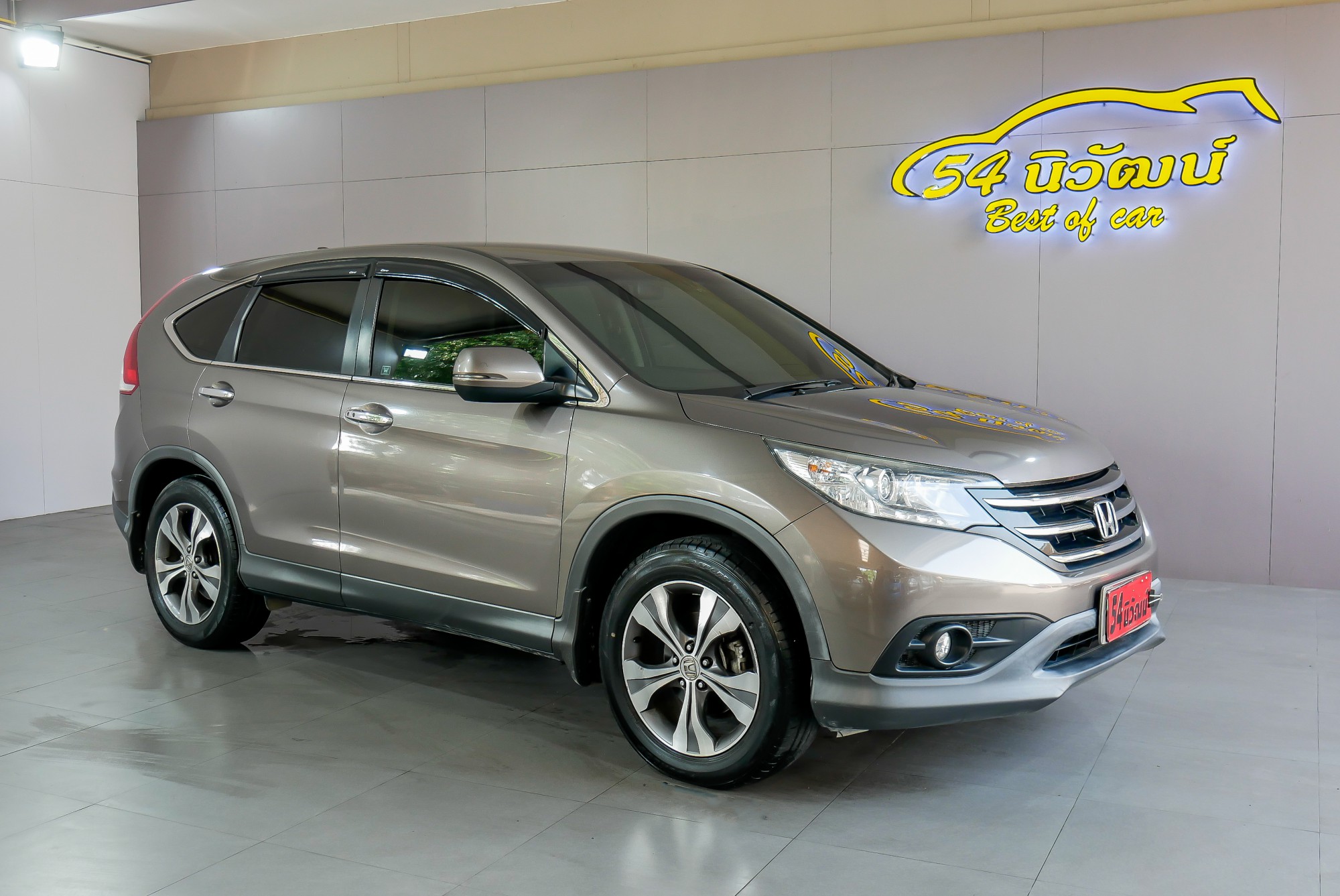 HONDA CR-V G4 2.4 EL NAVI 4WD. AT ปี2013 สีน้ำตาล (รูปที่ 3)