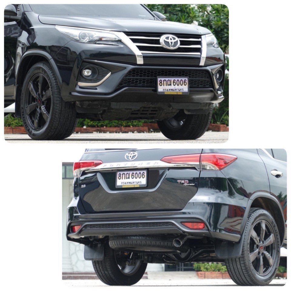 Toyota Fortuner 2.8 TRD Sportivo 2WD 2018 สีดำ (รูปที่ 15)