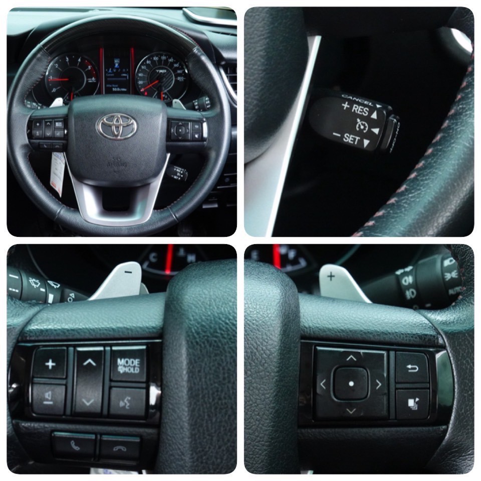Toyota Fortuner 2.8 TRD Sportivo 2WD 2018 สีดำ (รูปที่ 8)