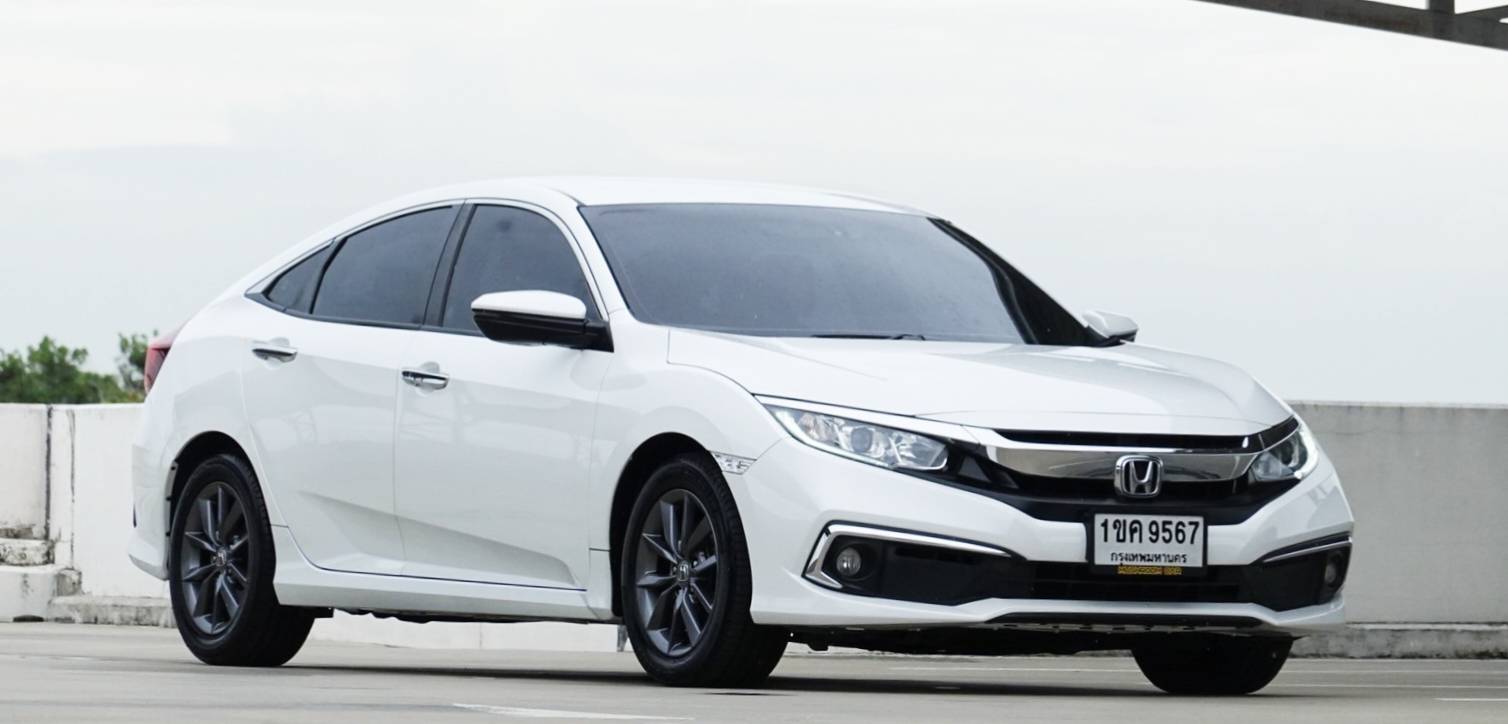 Honda Civic FC 1.8 EL 2019 สีขาว (รูปที่ 3)