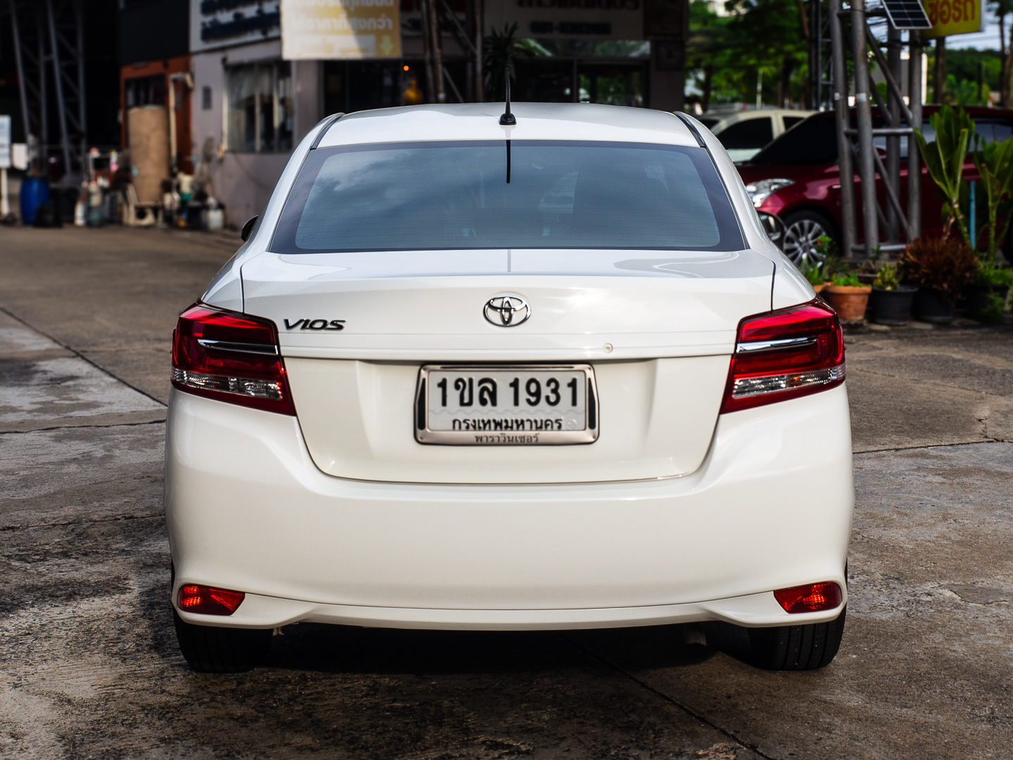2021 Toyota Vios ไมเนอร์เชนจ์ สีขาว (รูปที่ 6)