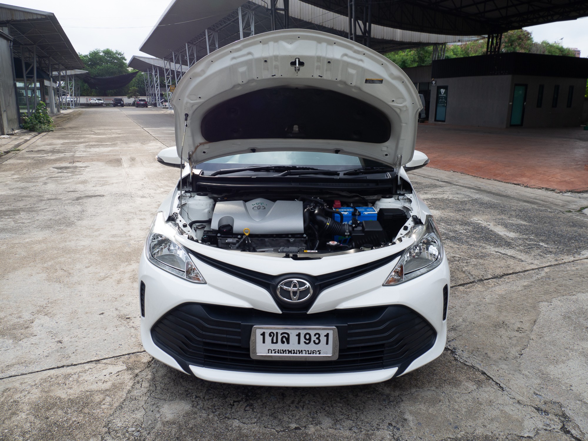 2021 Toyota Vios ไมเนอร์เชนจ์ สีขาว (รูปที่ 17)