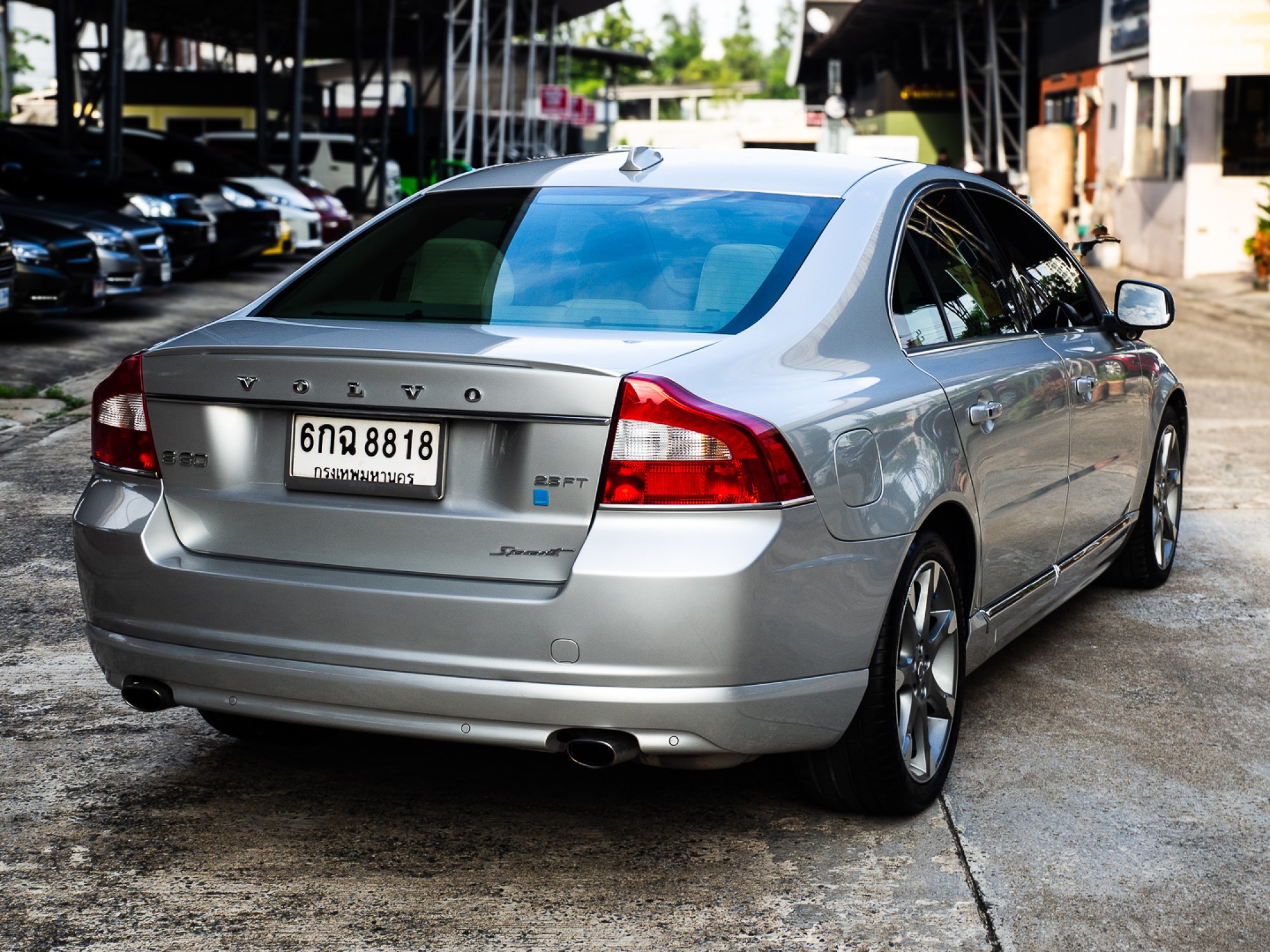 2011 Volvo S80 สีเงิน (รูปที่ 7)