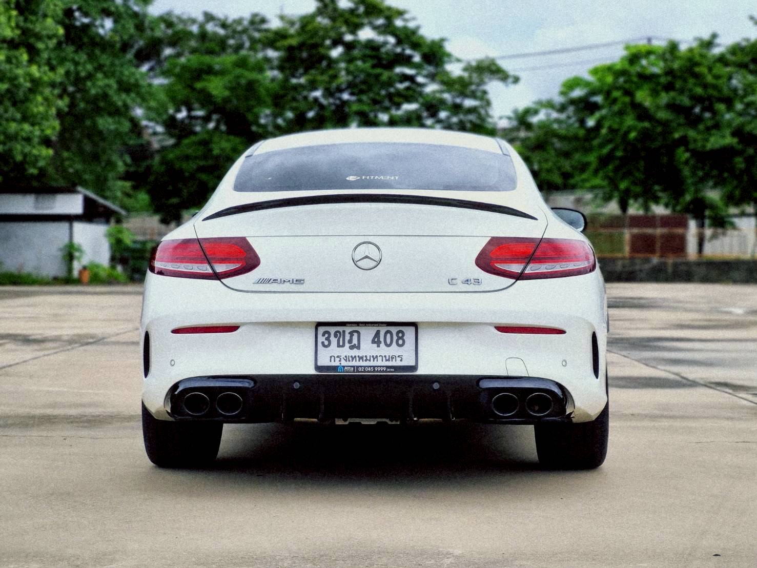 2022 Mercedes-Benz C-Class Coupe C43 AMG สีขาว (รูปที่ 7)